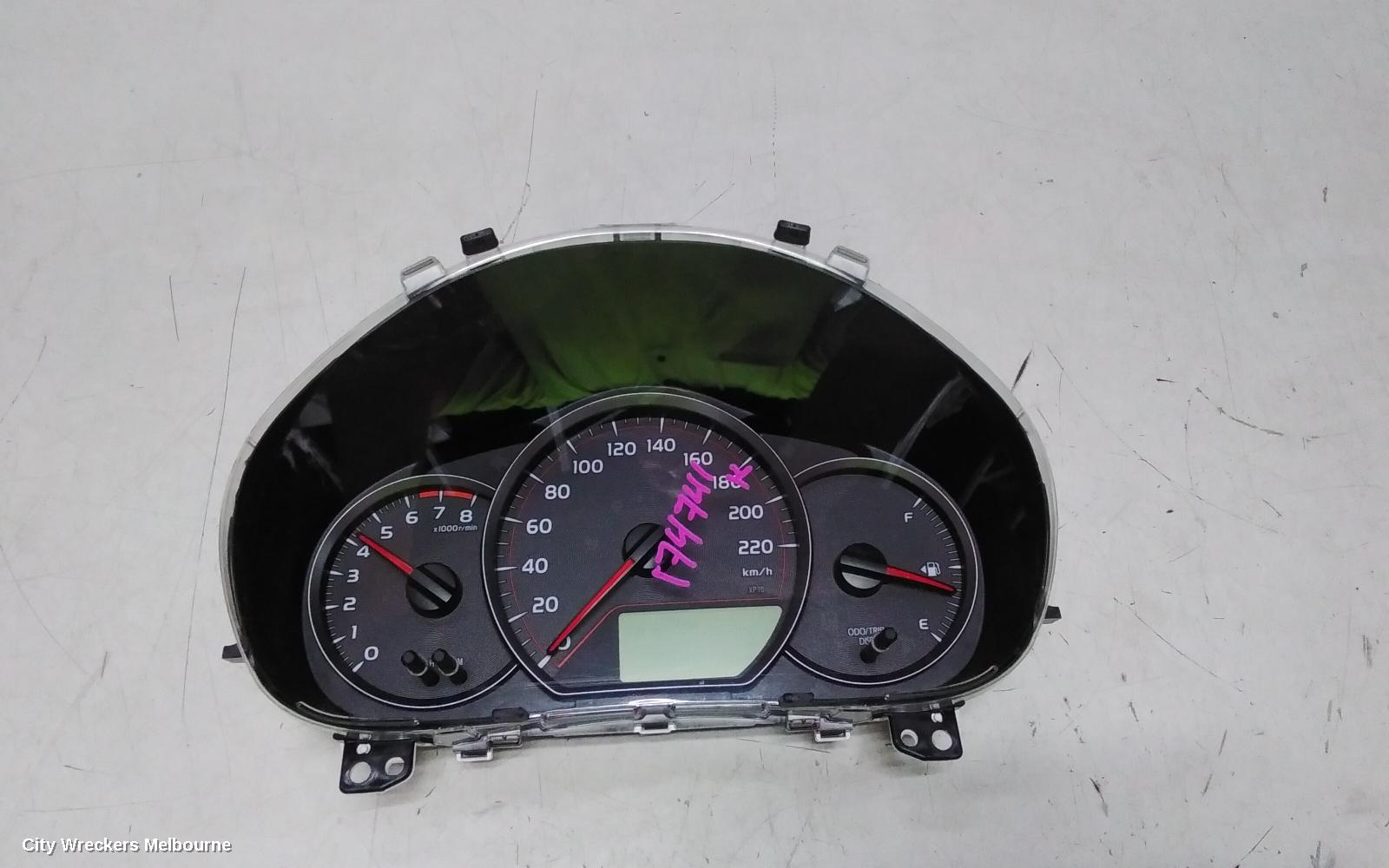 TOYOTA YARIS INSTRUMENT CLUSTER, AUTO T/M, NCP13#, 08/2011 - 06/2014 - Image 2
