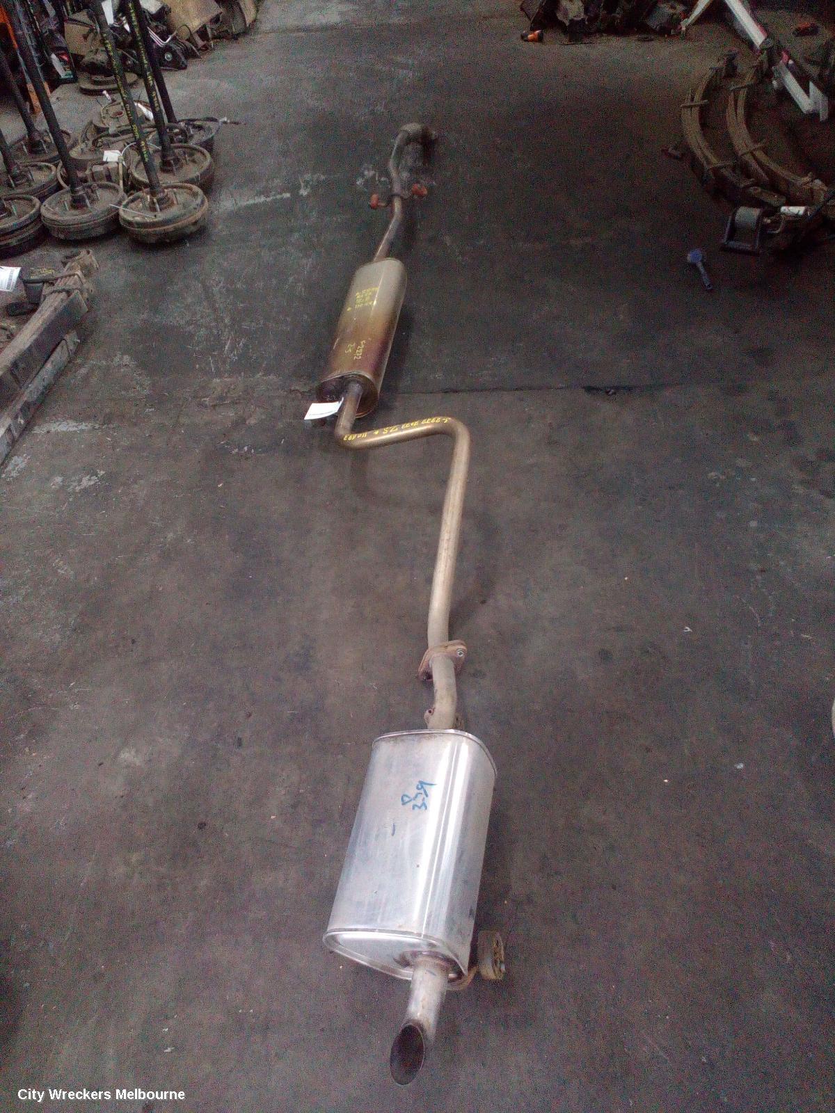 MG ZS EXHAUST SYSTEM, AZS1, 09/2017 - 06/2025 - Image 2