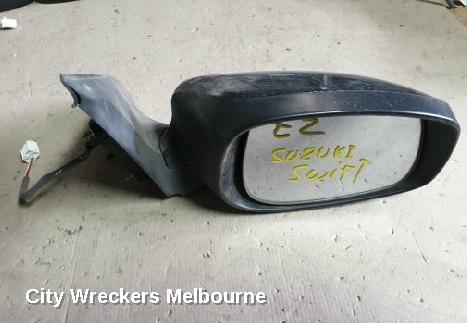 SUZUKI SWIFT RIGHT DOOR MIRROR, RS415/RS416, NON INDICATOR, 3 WIRE TYPE, MIRROR ON HEAD #011115, 09/2004 - 02/2011 - Image 1