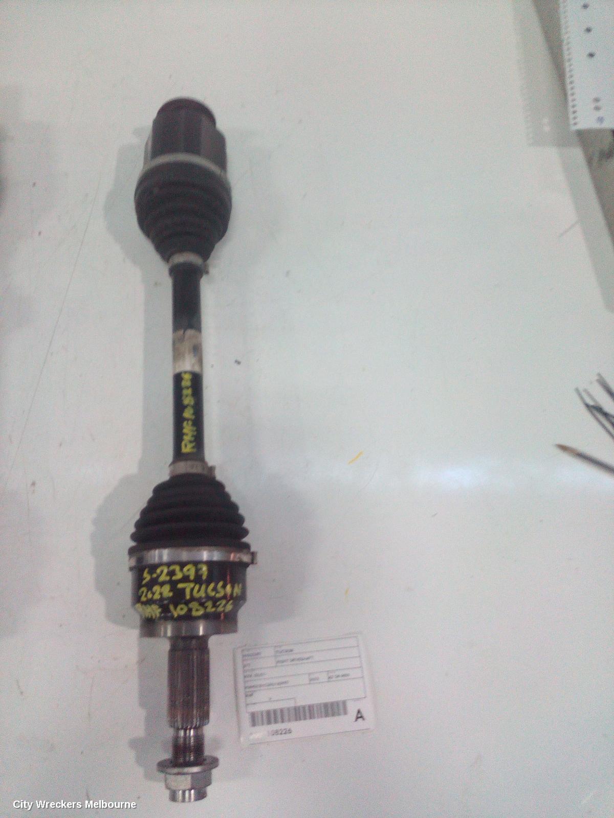 HYUNDAI TUCSON RIGHT DRIVESHAFT, NX4, FRONT, 02/2021 ONWARDS - Image 2