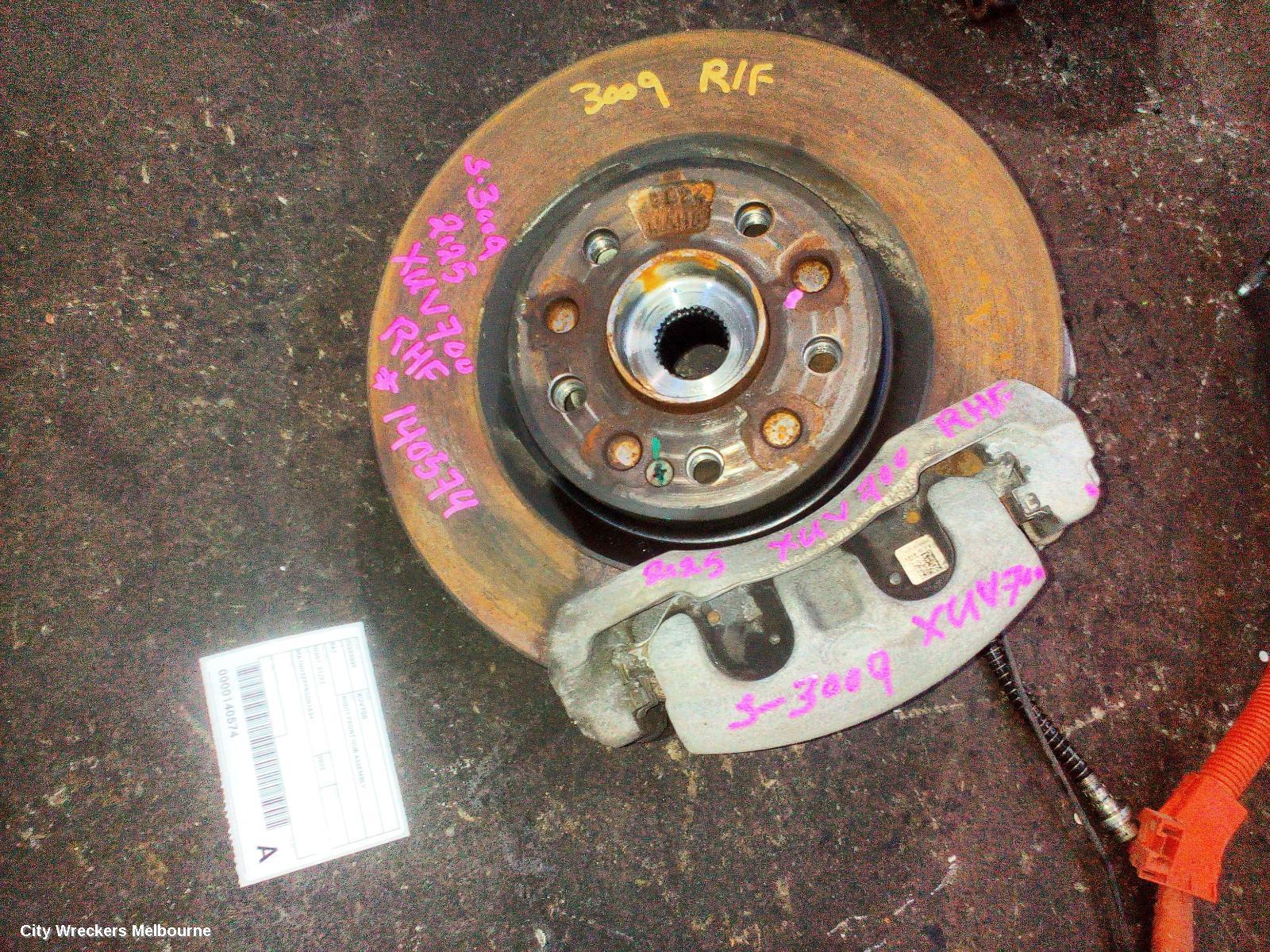 MAHINDRA XUV700 RIGHT FRONT HUB ASSEMBLY, W601, 01/2023 ONWARDS - Image 2