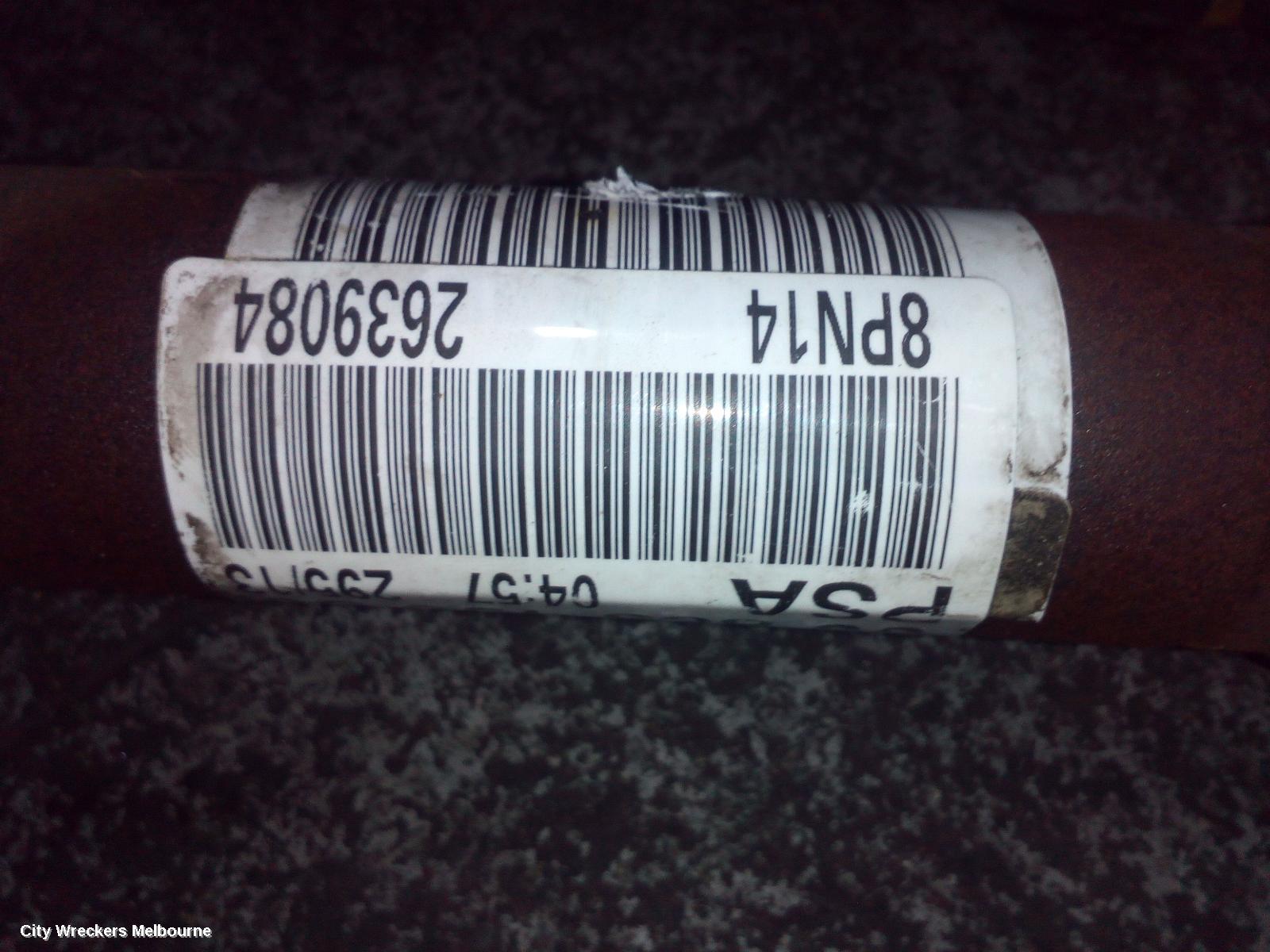 PEUGEOT 508 RIGHT DRIVESHAFT, 07/2011 - 12/2017 - Image 2