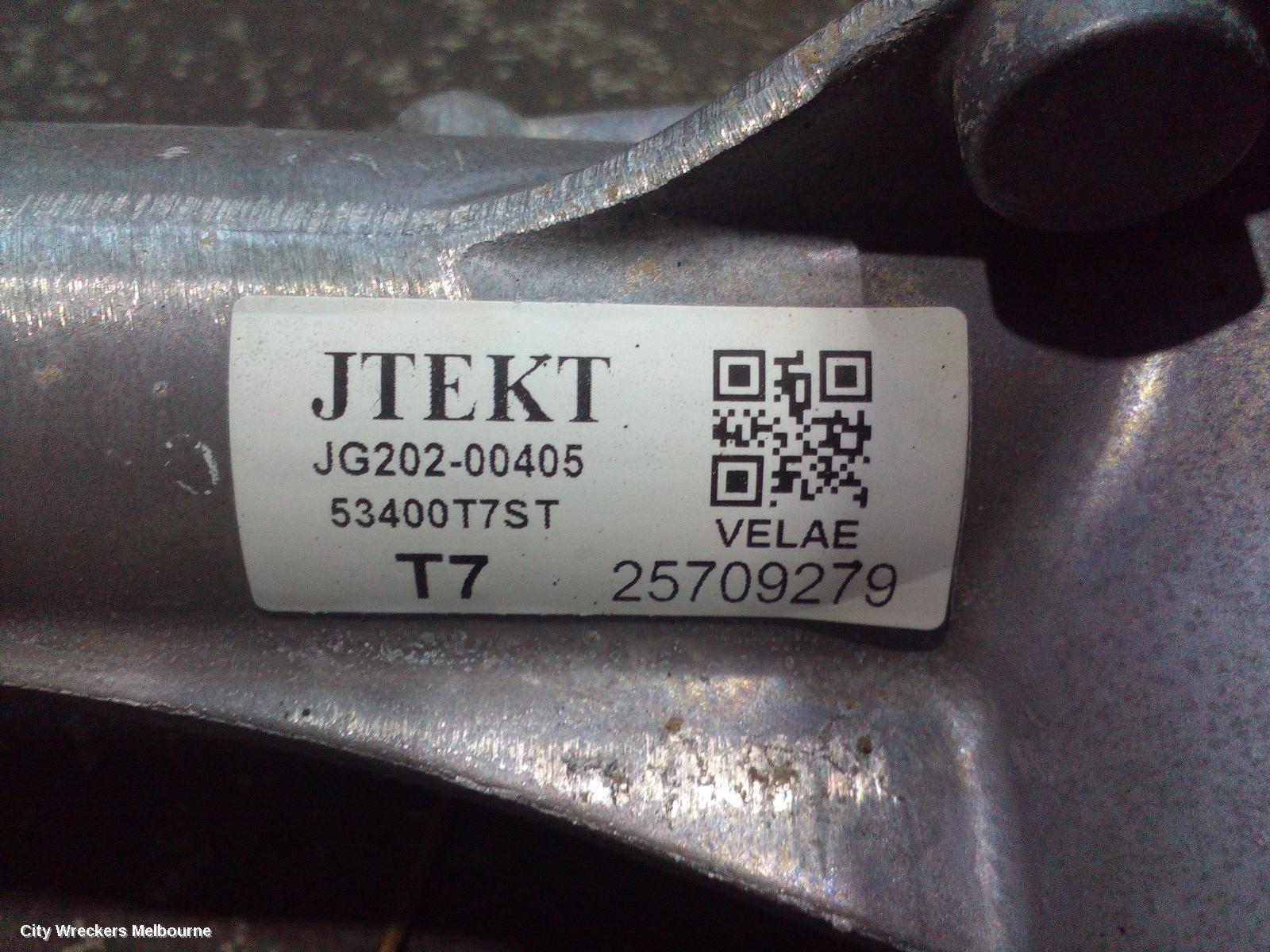 HONDA HRV STEERING BOX/RACK, RU, 12/2014 - 10/2021 - Image 2