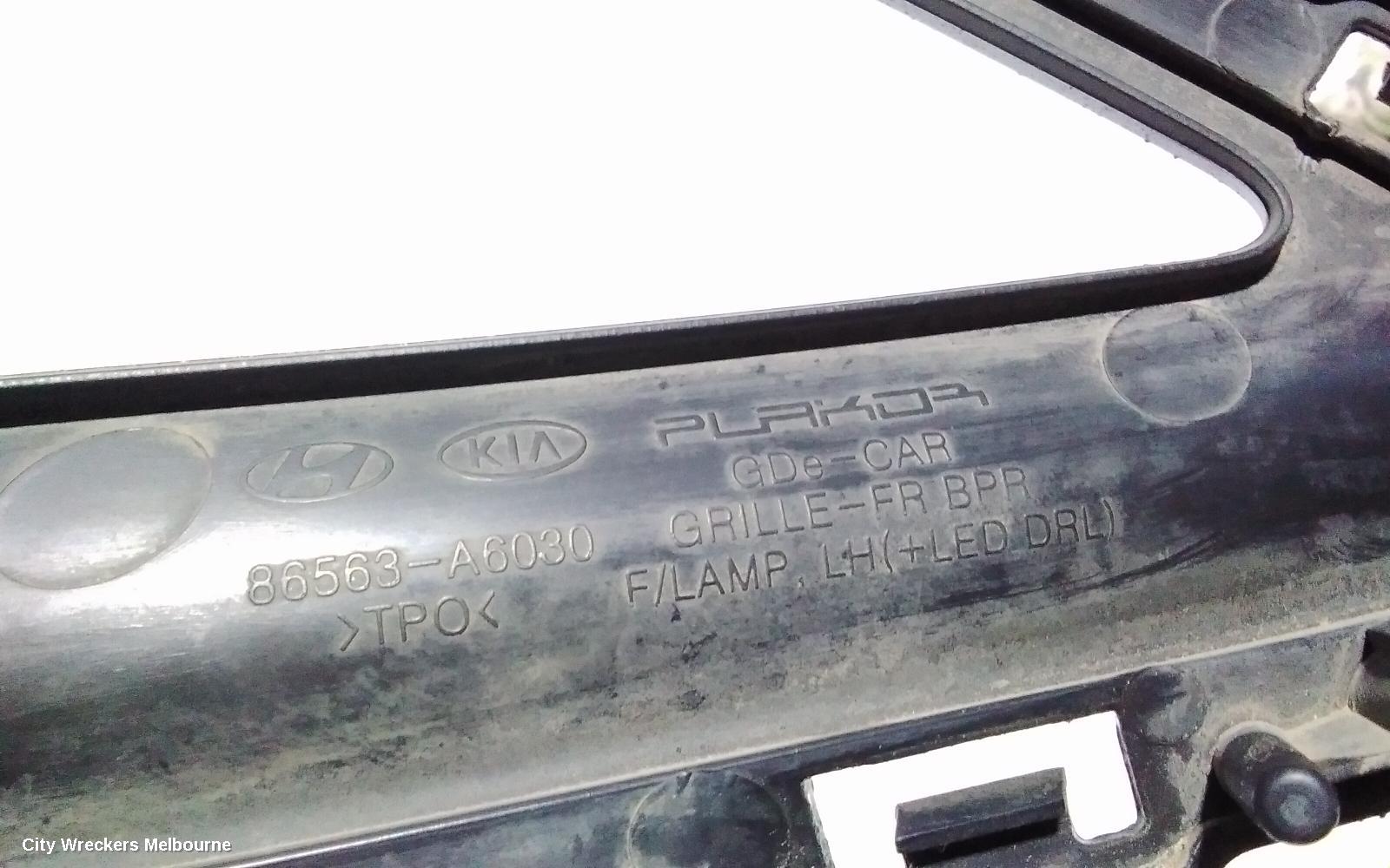 HYUNDAI I30 LEFT INDICATOR/FOG/SIDE, BUMPER FOGLAMP SURROUND, NON DAY TIME RUNNING LAMP TYPE, GD, 02/2012 - 02/2017 - Image 3