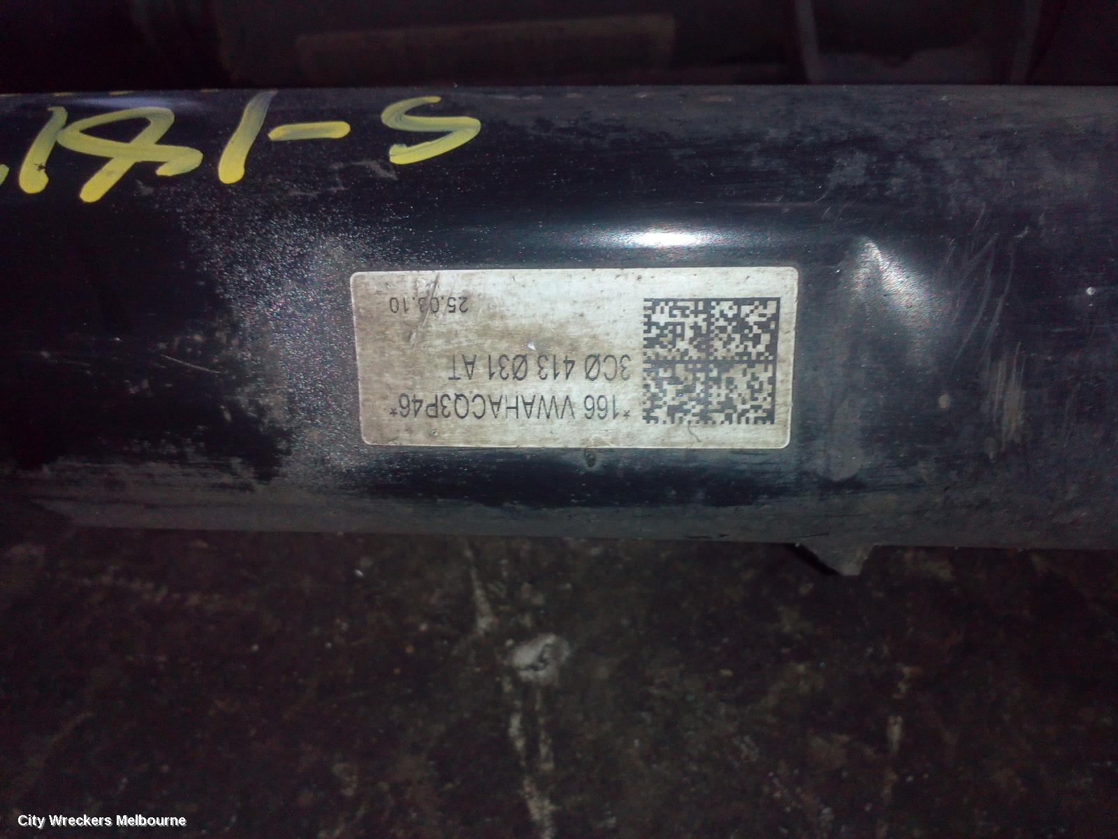 SKODA SUPERB LEFT FRONT STRUT, 3T, 03/2009 - 12/2015 - Image 1