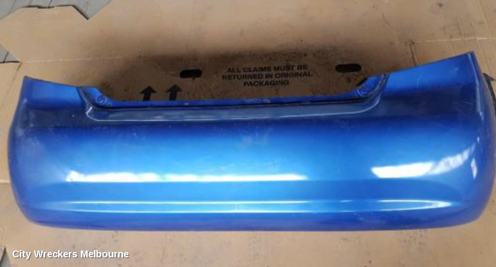 HOLDEN BARINA REAR BUMPER, BUMPER BAR (COMPLETE), TK, 5DR HATCH, 12/2005 - 06/2008 - Image 1