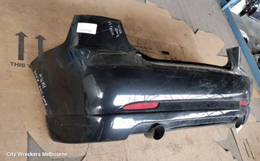 HOLDEN BARINA REAR BUMPER, BUMPER BAR (COMPLETE), TK, 3DR/5DR HATCH, 07/2008 - 12/2012 - Image 3