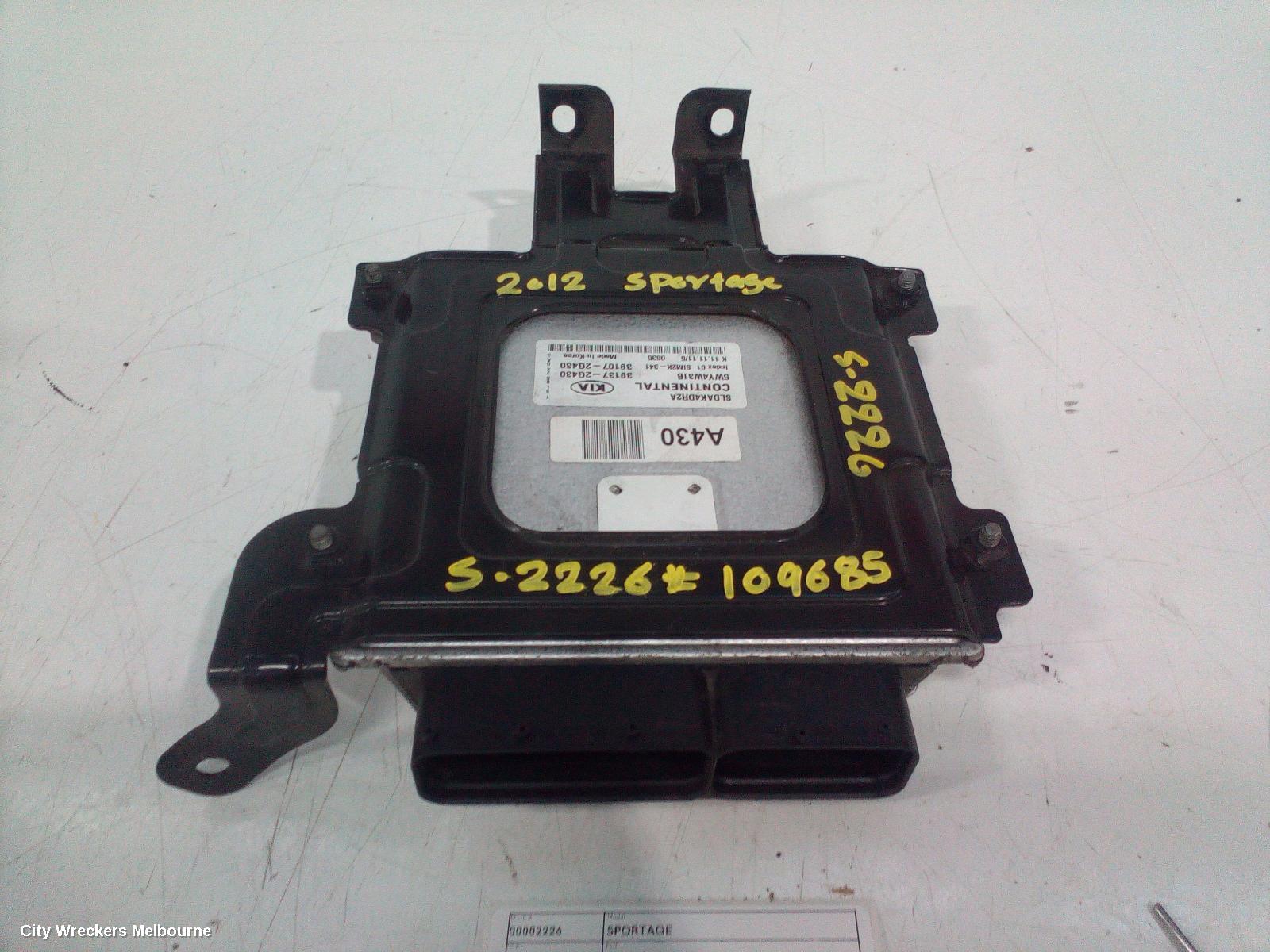 KIA SPORTAGE ECU, ENGINE ECU, 2.4, PETROL, ECU ONLY, SL, 05/2010 - 05/2013 - Image 1