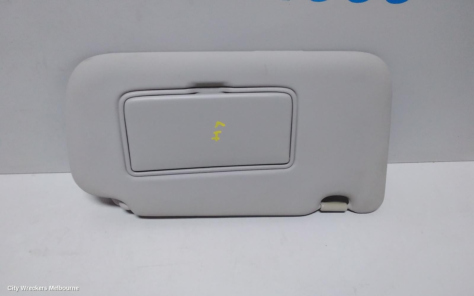 NISSAN PULSAR SUNVISOR, C12, LH SIDE, NON LAMP TYPE, HATCH, 05/2013 - 12/2016 - Image 2