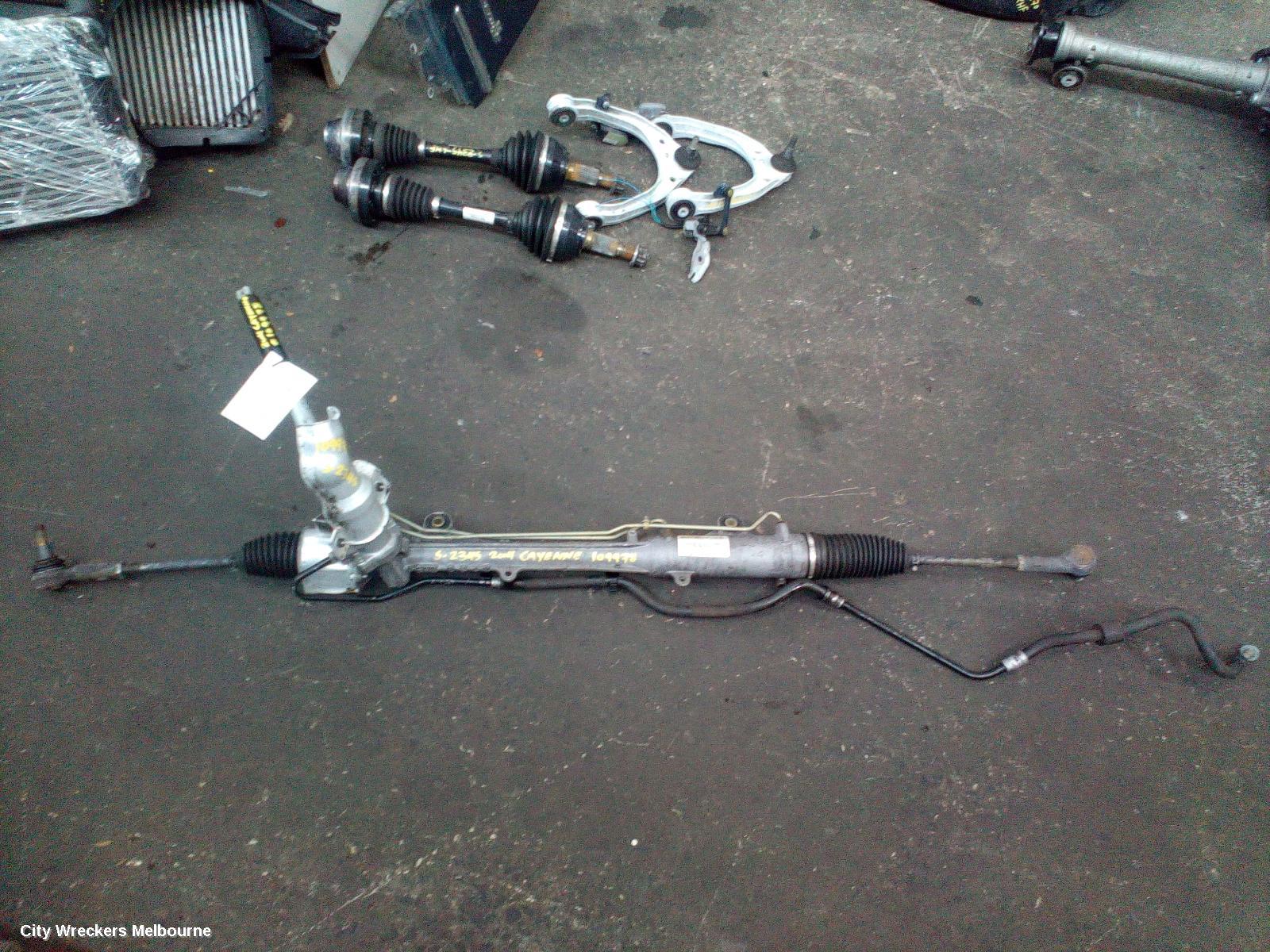 PORSCHE CAYENNE STEERING BOX/RACK, 9PA, SERVOTRONIC TYPE (W/ SWITCH), 06/2003 - 06/2010 - Image 1
