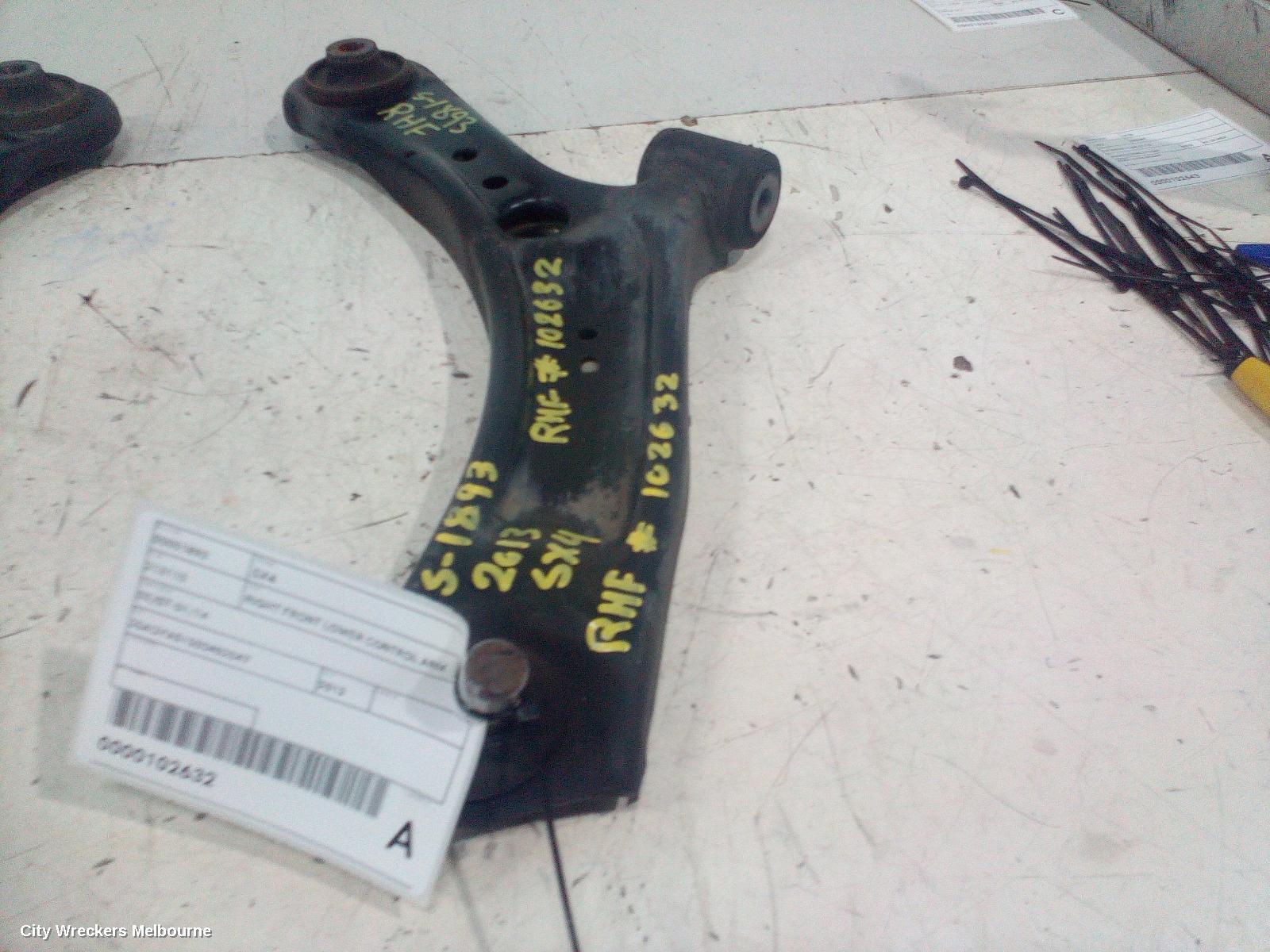 SUZUKI SX4 RIGHT FRONT LOWER CONTROL ARM, 01/2007 - 01/2014 - Image 2