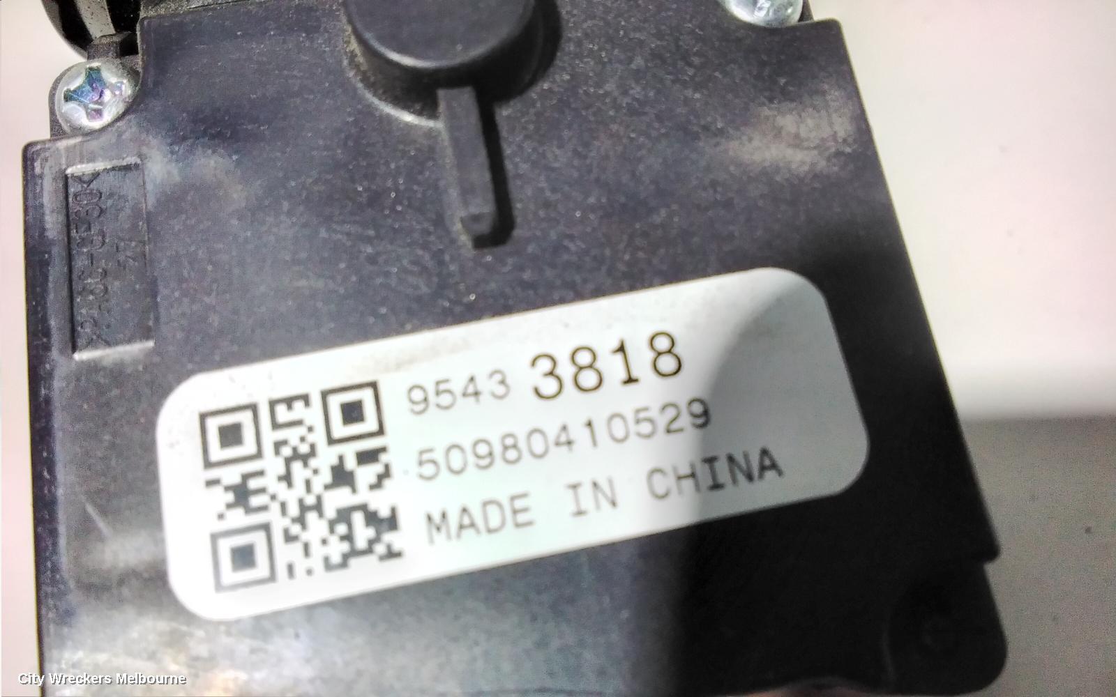 HOLDEN ASTRA COMBINATION SWITCH, PJ, COMBINATION SWITCH ASSY, 12/2014 - 01/2017 - Image 3