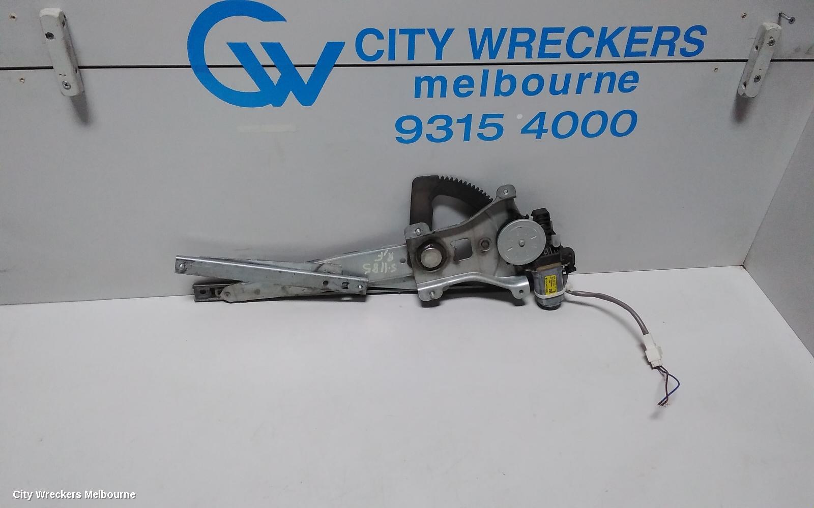 HOLDEN BARINA RIGHT FRONT WINDOW REG/MOTOR, TK, POWER, 5DR HATCH, 12/2005 - 12/2012 - Image 1