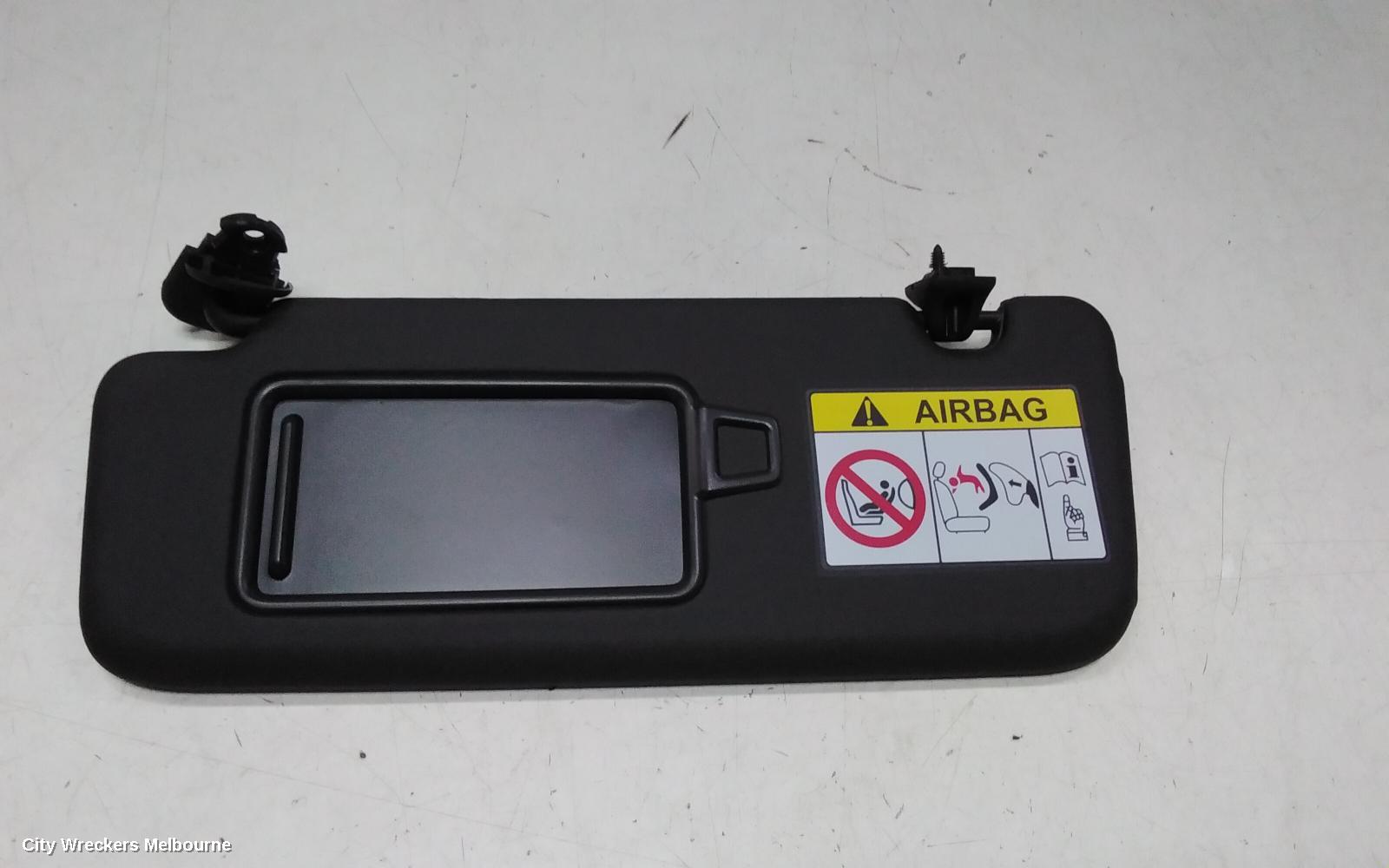 HYUNDAI I30 SUNVISOR, PD, LH SIDE, GREY, 03/2017 ONWARDS - Image 1