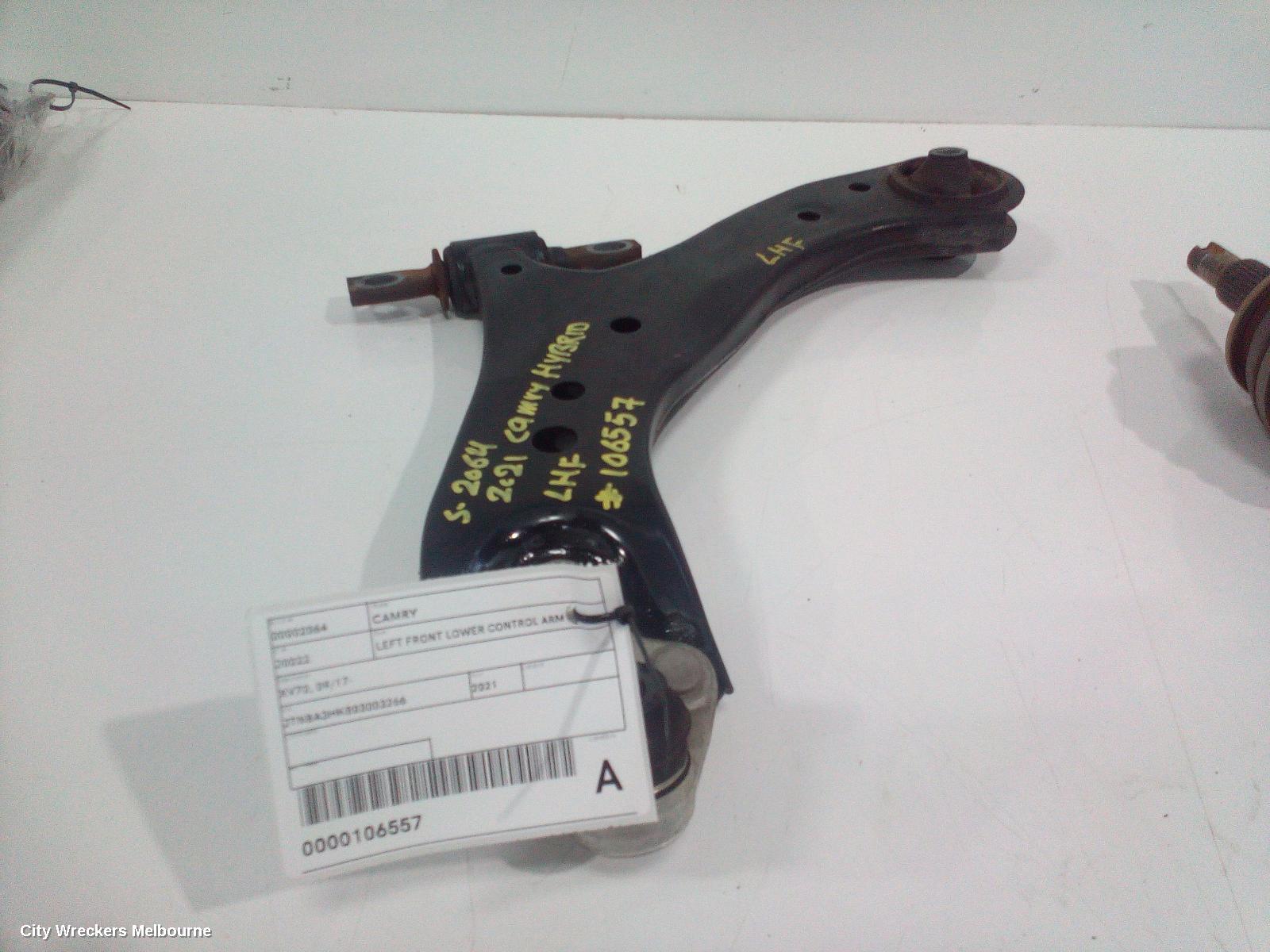 TOYOTA CAMRY LEFT FRONT LOWER CONTROL ARM, XV70, 09/2017 - 05/2024 - Image 3