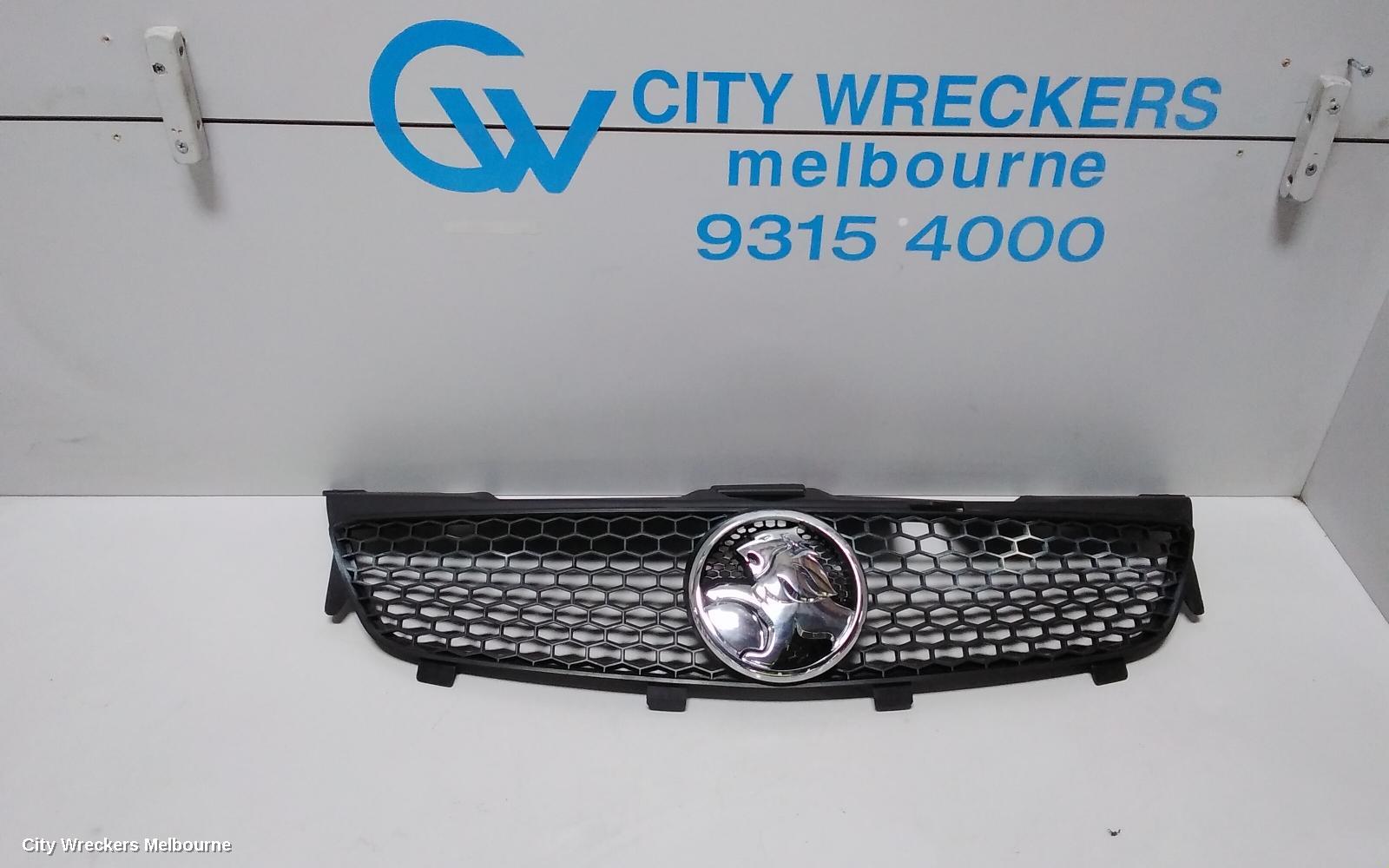 HOLDEN COMMODORE GRILLE, RADIATOR GRILLE, VE, UTE/SEDAN/WAGON, OMEGA, BLACK, 08/2006 - 08/2010 - Image 1