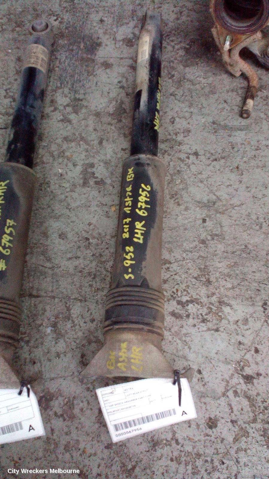 HOLDEN ASTRA LEFT REAR STRUT, ***USE SHOCK ABSORBER PART TYPE*** - Image 2