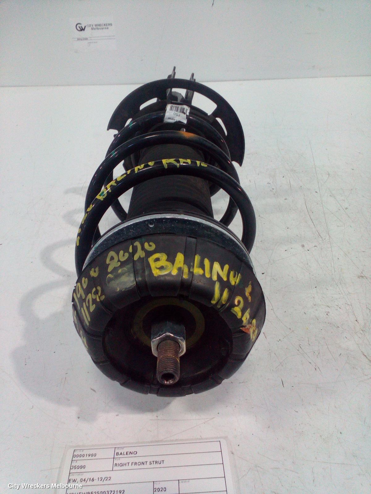 SUZUKI BALENO RIGHT FRONT STRUT, EW, 04/2016 - 12/2022 - Image 1