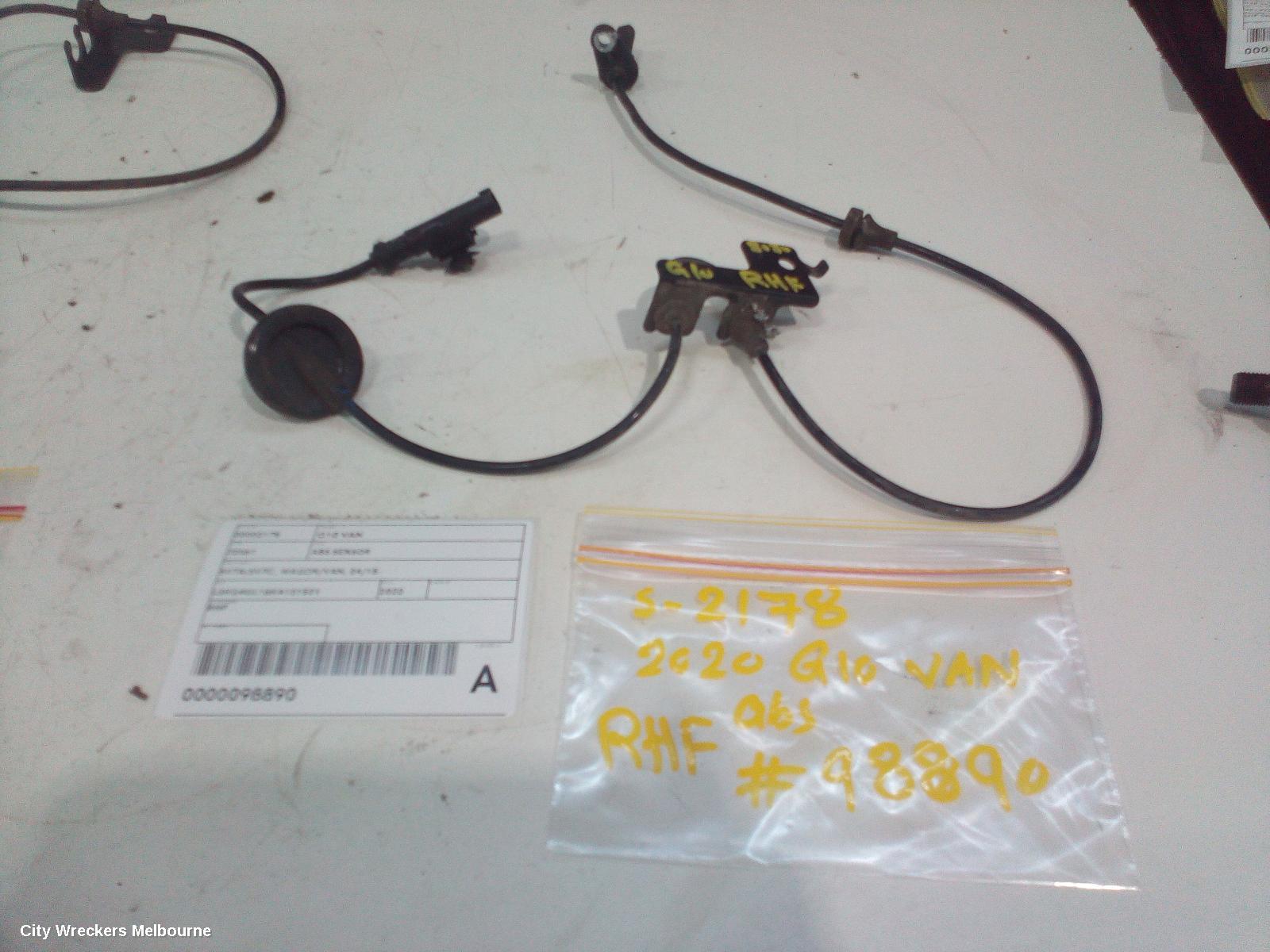 LDV G10 ABS SENSOR, SV7A/SV7C, WAGON/VAN, RH FRONT, 04/2015 ONWARDS - Image 2
