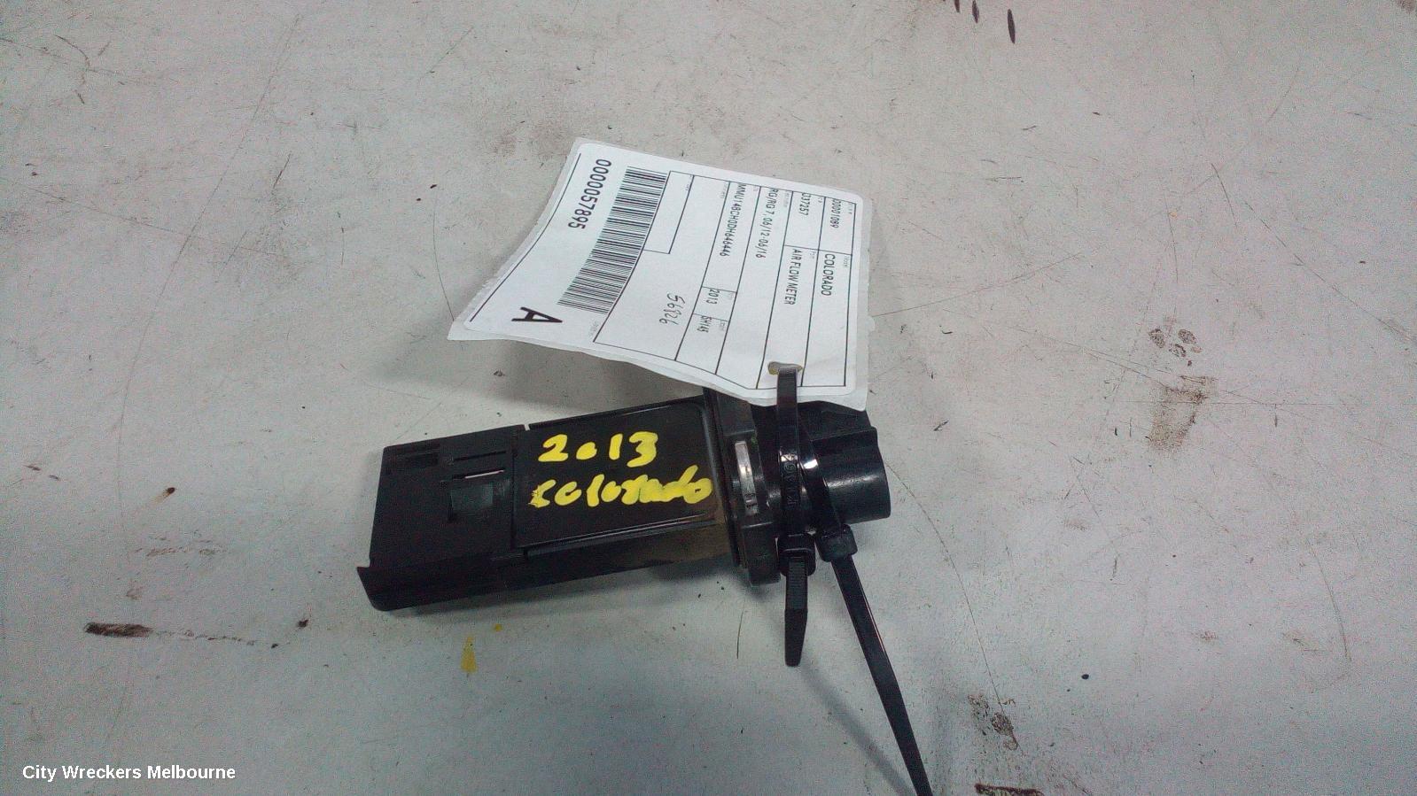 HOLDEN COLORADO AIR FLOW METER, RG/RG 7, 06/2012 - 04/2015 - Image 3