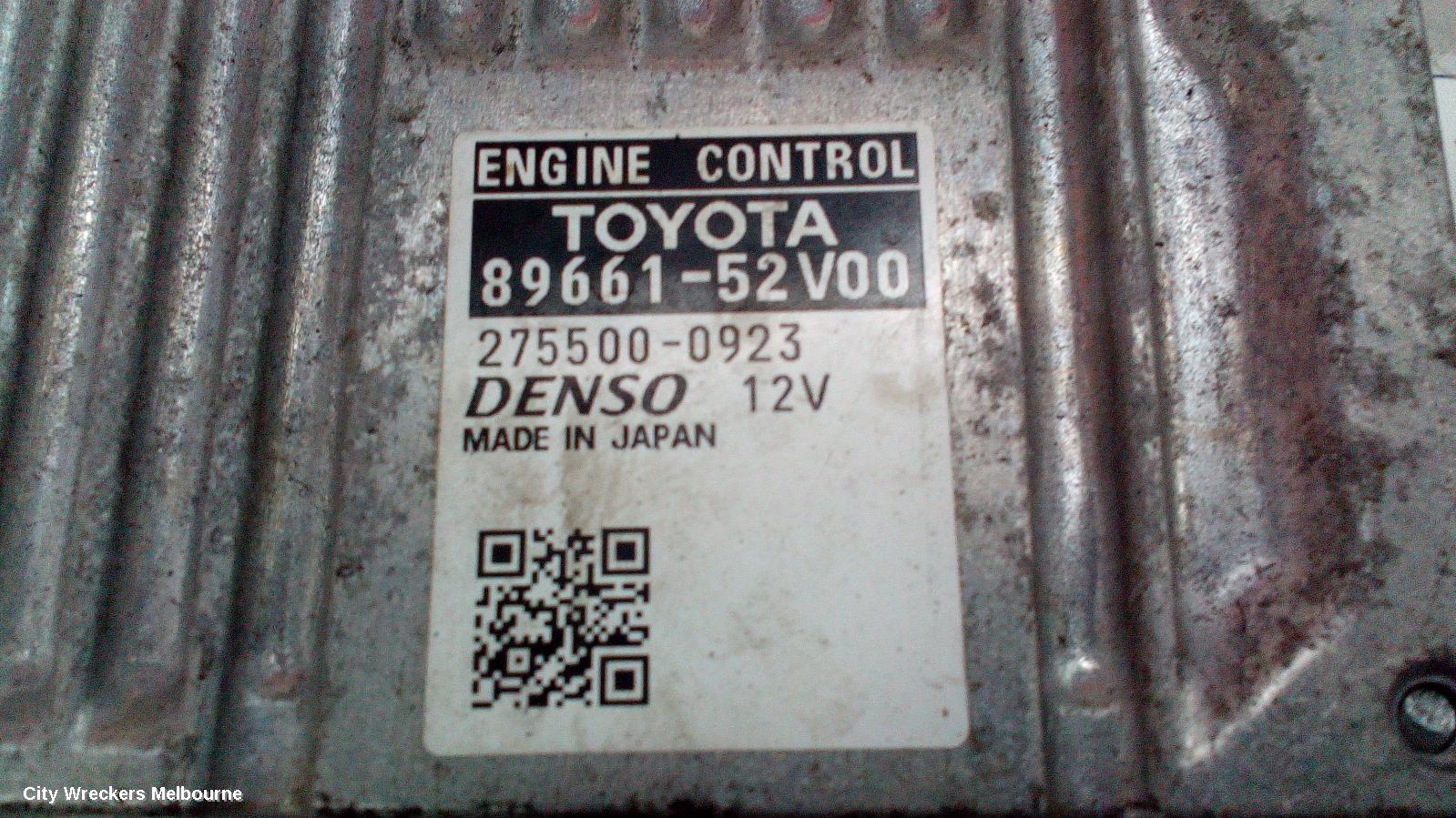 TOYOTA PRIUS ECU, NHP10R, ENGINE ECU, 1.5, PETROL, ECU ONLY, 12/2011 ONWARDS - Image 1