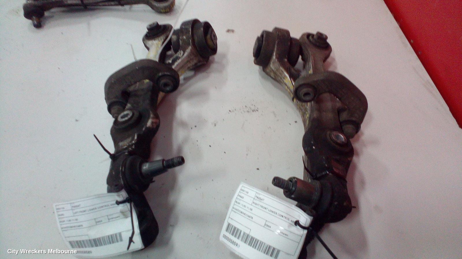 VOLKSWAGEN PASSAT LEFT FRONT LOWER CONTROL ARM, 3B/GP, 11/2002 - 11/2005 - Image 2