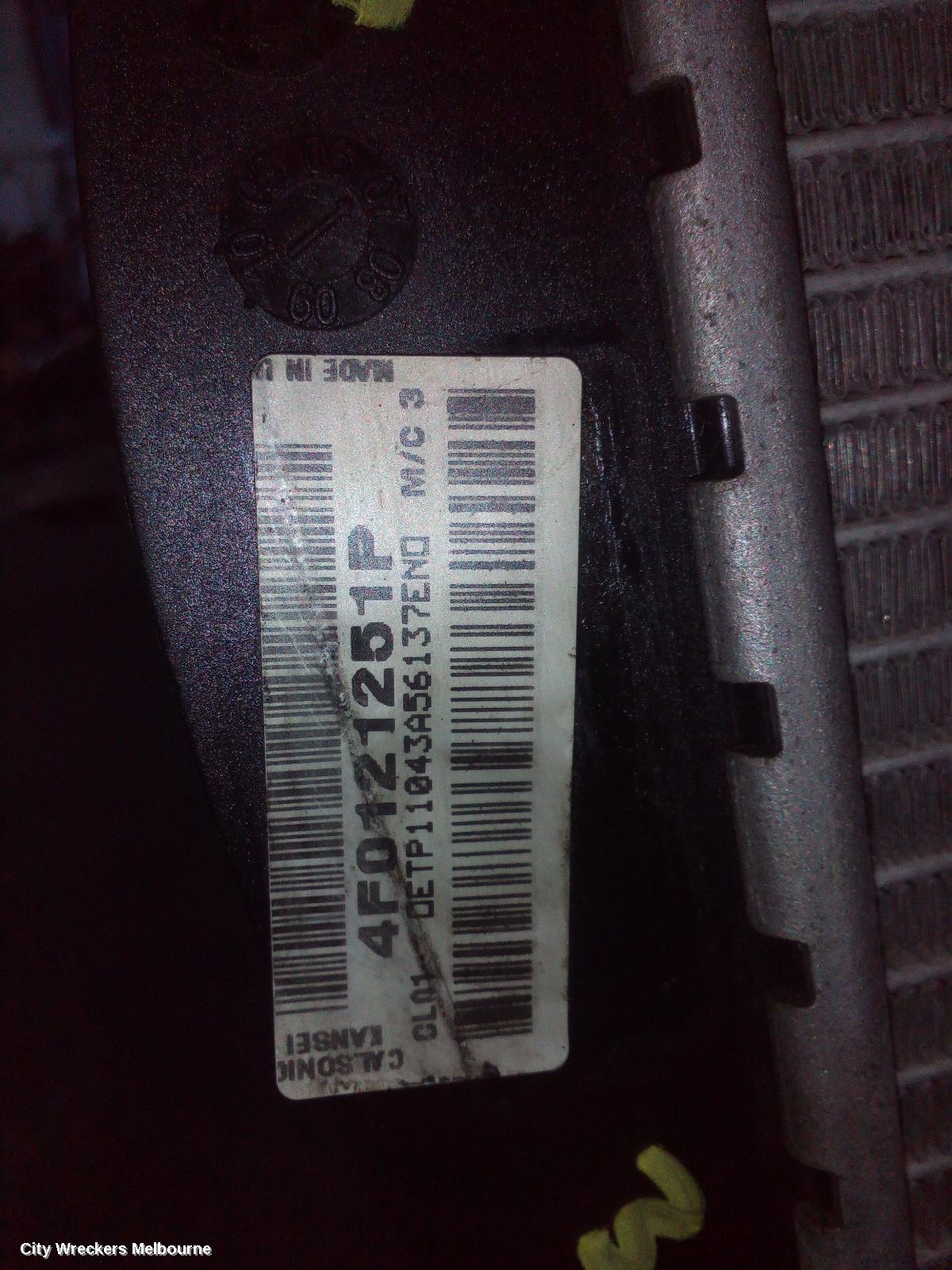 AUDI A6 RADIATOR, AUTO, V6, DIESEL, C6/4F, A6, 11/2004 - 06/2011 - Image 1