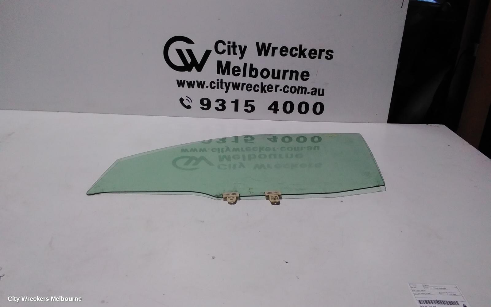 NISSAN XTRAIL LEFT FRONT DOOR WINDOW, T30, 10/2001 - 09/2007 - Image 2