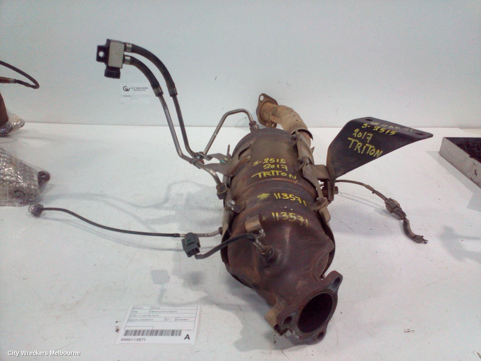 MITSUBISHI TRITON PARTICULATE FILTER/DPF, DIESEL, 2.4, MQ-MR, 03/2015 ONWARDS - Image 3