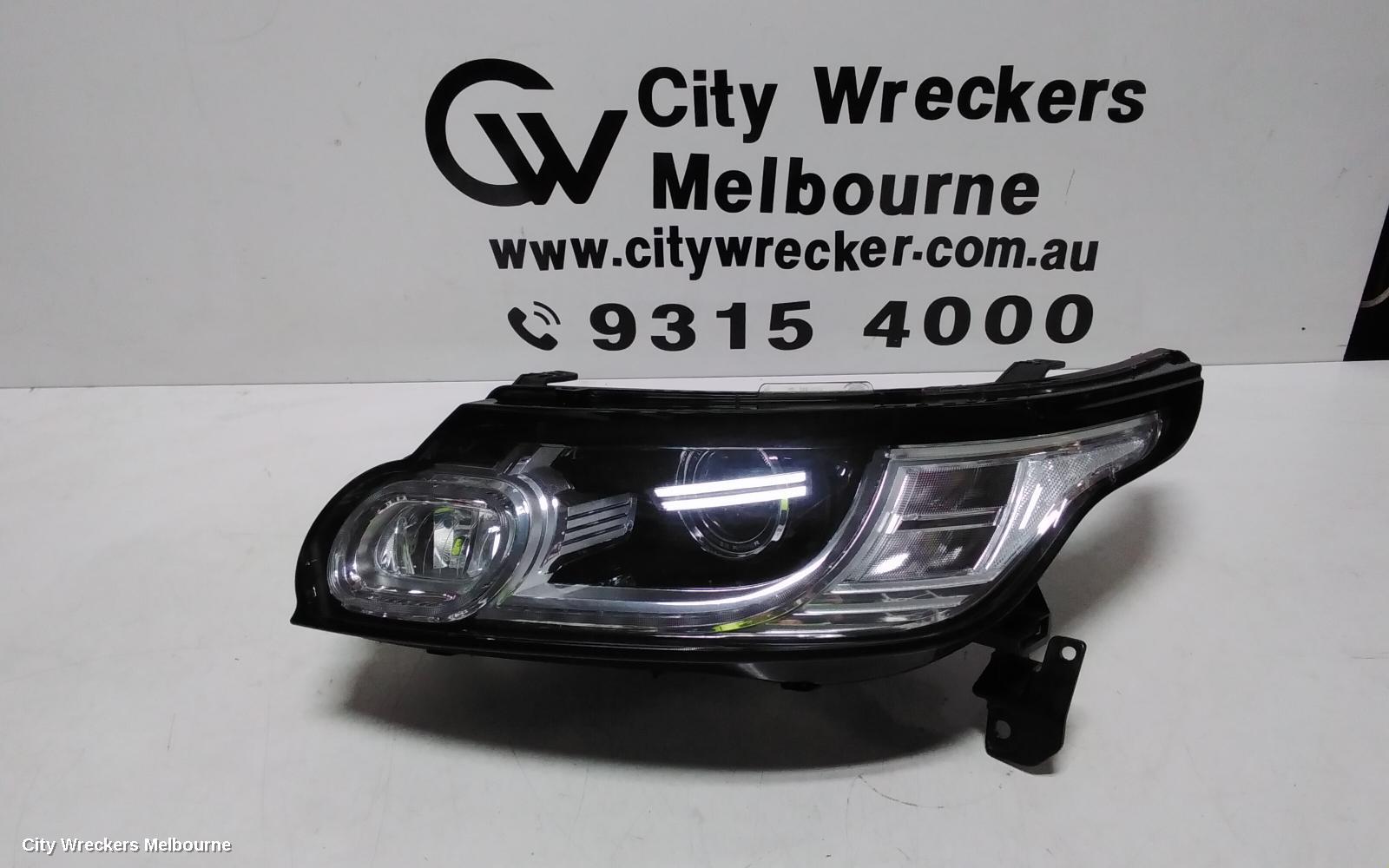 LAND ROVER RANGEROVER SPORT LEFT HEADLAMP, L494, BI-XENON TYPE, W/ AUTO DIP, AUTOBIOGRAPHY, 06/2013 - 10/2017 - Image 1
