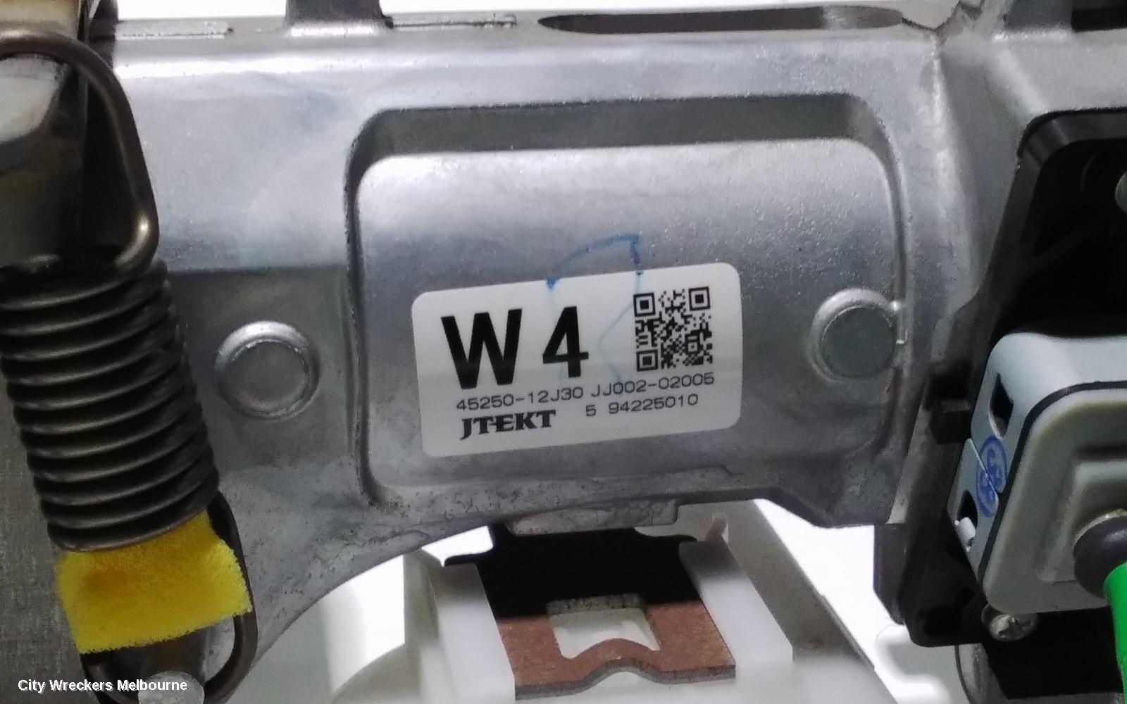 TOYOTA COROLLA STEERING COLUMN, MZEA12R, NON HYBRID, PUSH BUTTON START TYPE, 07/2018 ONWARDS - Image 3