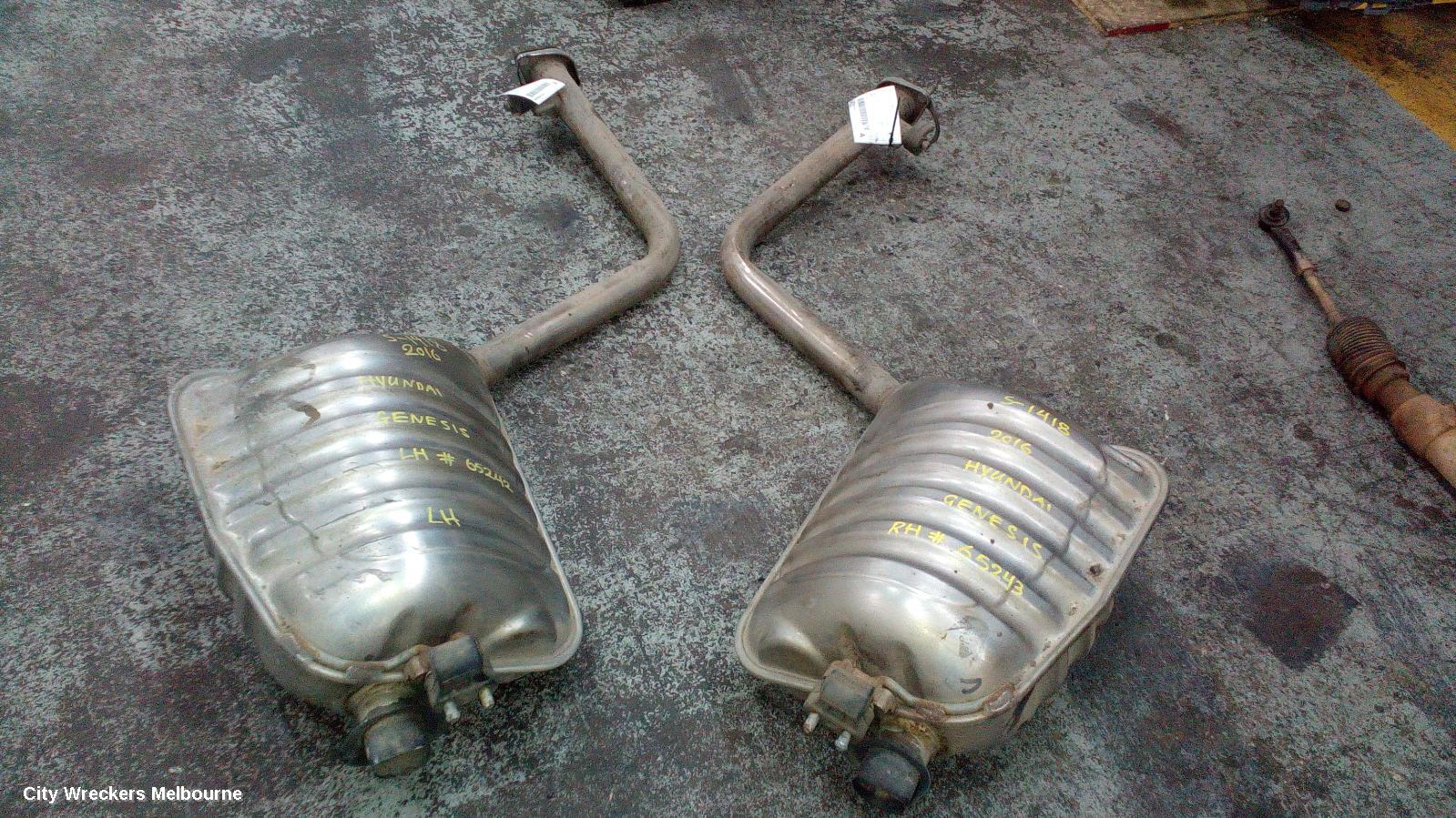HYUNDAI GENESIS SILENCER, DH, 11/2014 - 01/2018 - Image 3