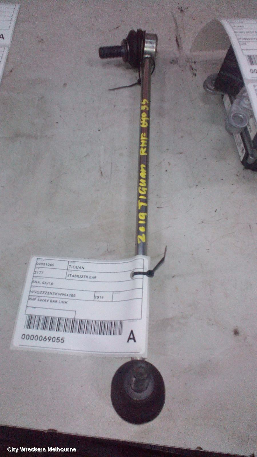 VOLKSWAGEN TIGUAN STABILISER BAR, 5NA, 06/2016 - 02/2024 - Image 1