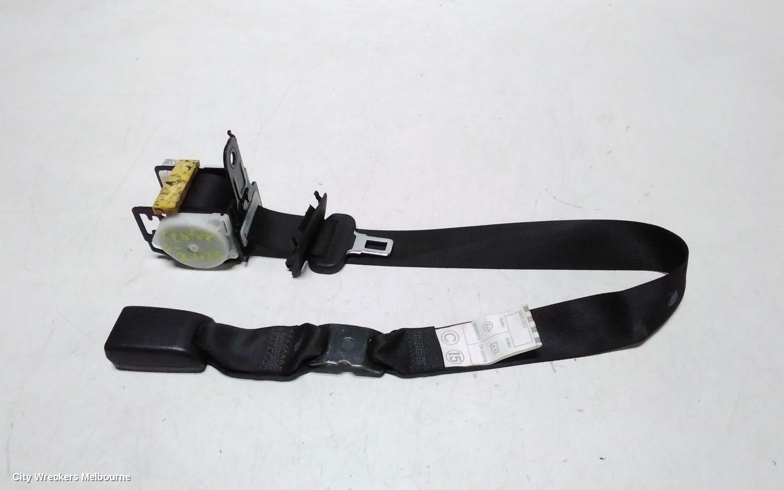 LEXUS IS250/IS250C SEATBELT/STALK, CENTRE REAR, ASSY (BELT AND STALK), BLACK, SEDAN, GSE20R, 10/2008 - 06/2013 - Image 1