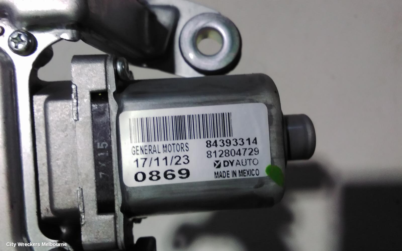 HOLDEN EQUINOX WIPER MOTOR, TAILGATE, EQ, 09/2017 - 12/2020 - Image 3