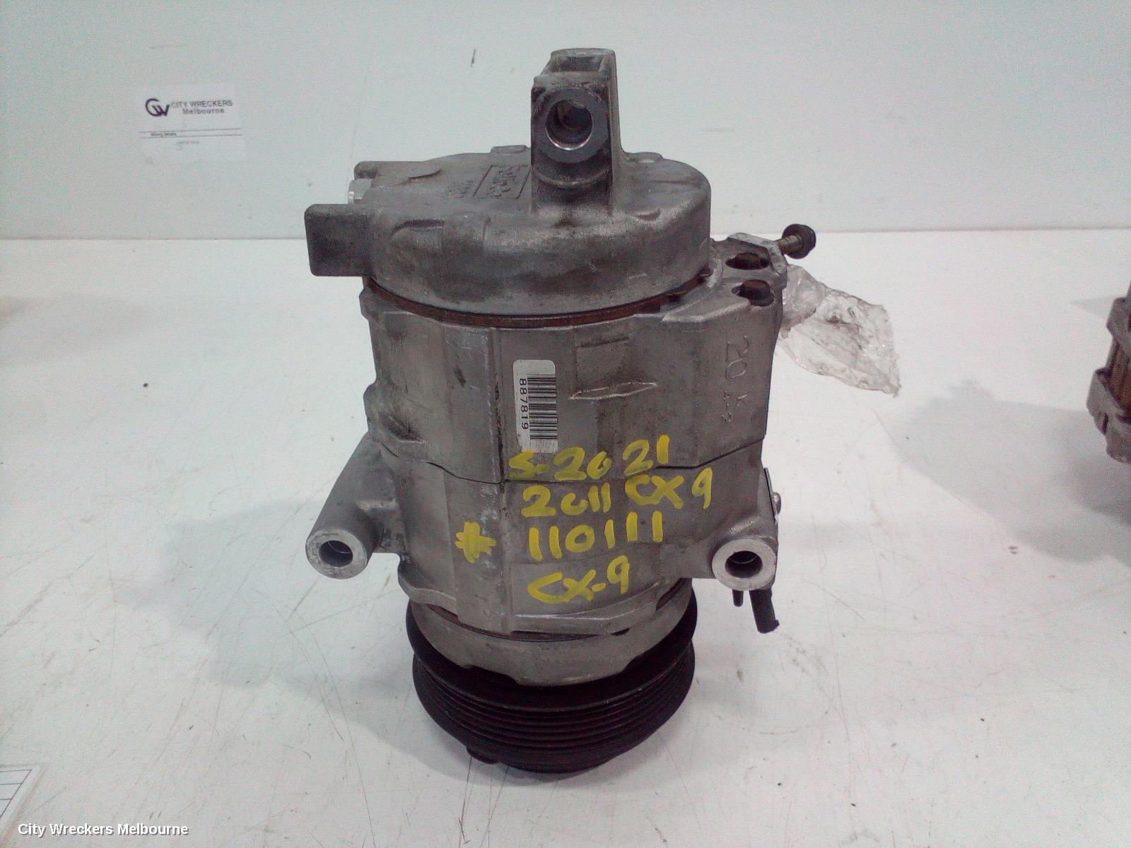 MAZDA CX9 A/C COMPRESSOR, TB, 12/2007 - 12/2015 - Image 1
