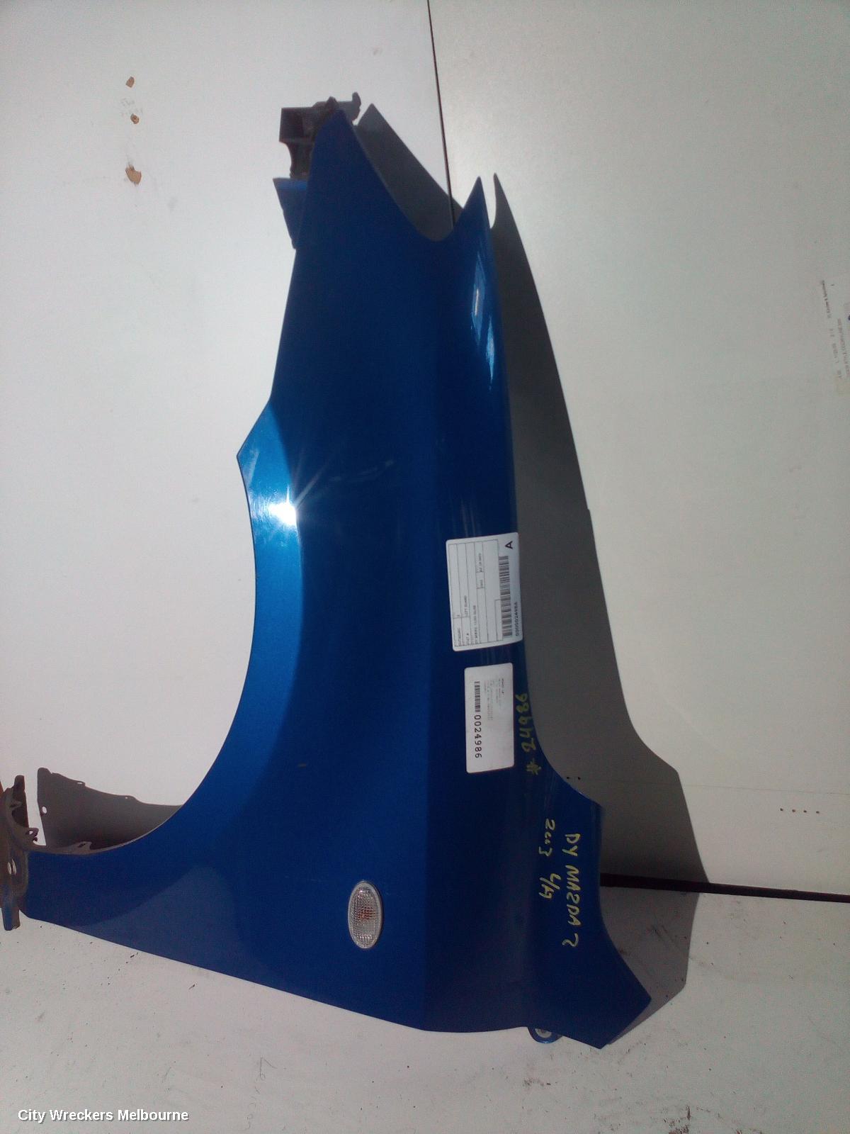 MAZDA 2 LEFT GUARD, DY SERIES, 12/2002 - 06/2005 - Image 2