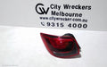 MAZDA 2 LEFT TAILLIGHT, DJ, HATCH, HALOGEN TYPE, 09/2014 ONWARDS - Image 1