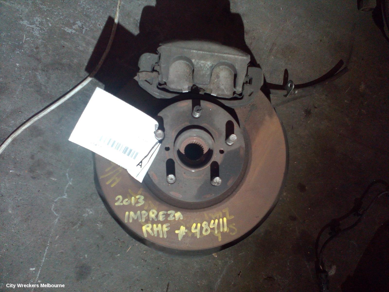 SUBARU IMPREZA RIGHT FRONT HUB ASSEMBLY, G4, ABS TYPE, 12/2011 - 07/2013 - Image 2