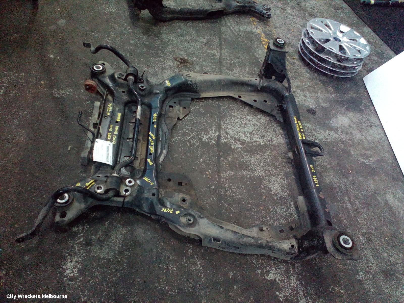 LAND ROVER RANGEROVER EVOQUE FRT XMEMBER/CRADLE, L538, 11/2011 - 01/2019 - Image 3