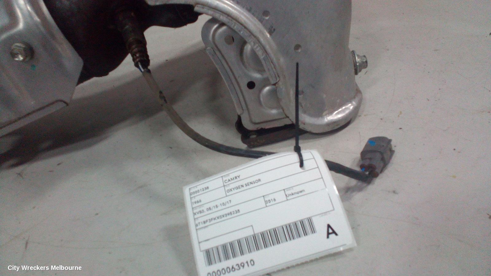 TOYOTA CAMRY OXYGEN SENSOR, XV50, 05/2015 - 10/2017 - Image 1