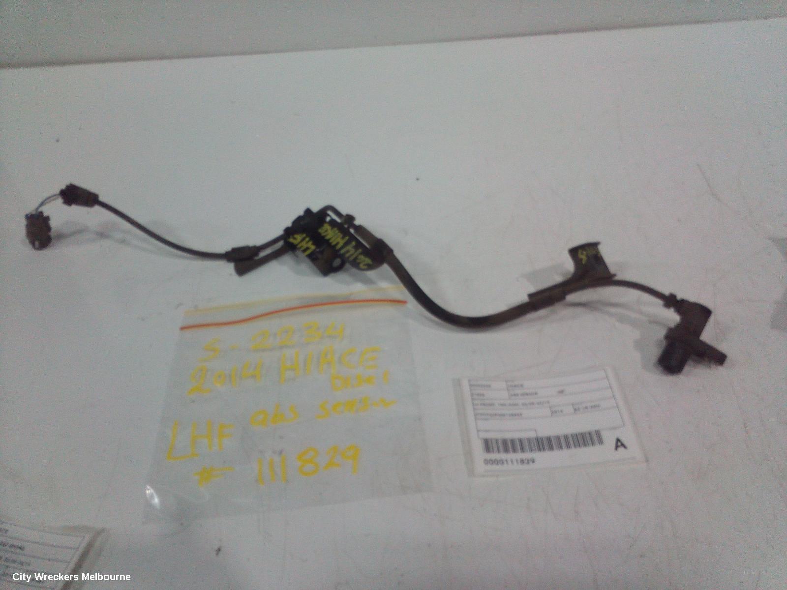 TOYOTA HIACE ABS SENSOR, LH FRONT, W/ LOOM TYPE, TRH/KDH, 01/2005 - 04/2019 - Image 1