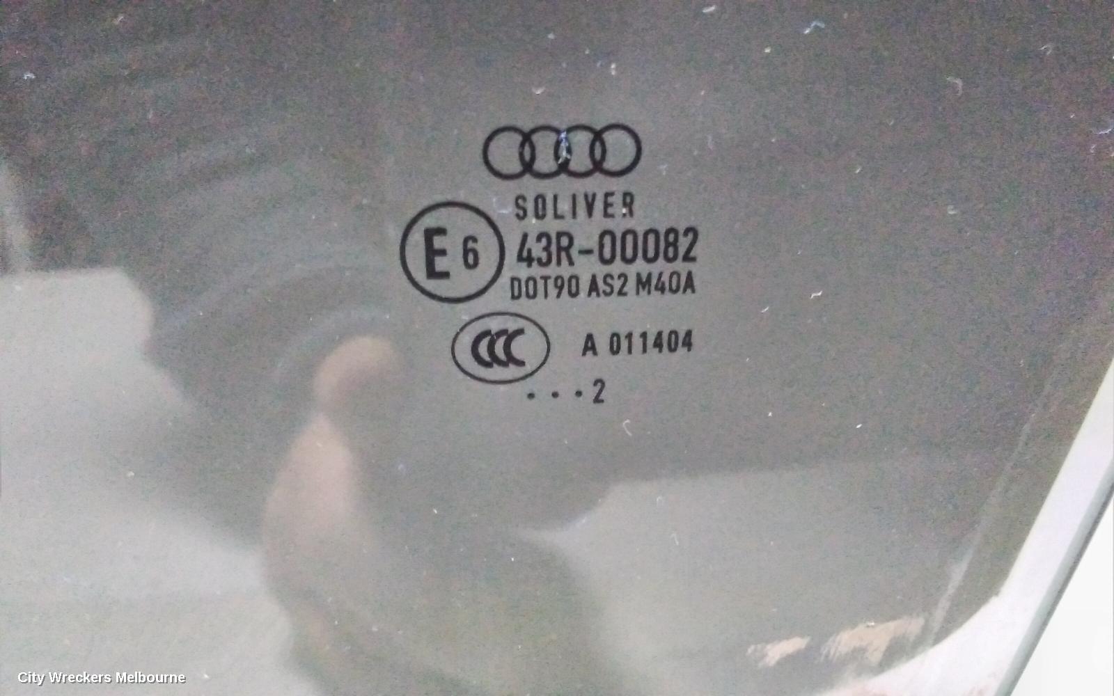 AUDI A1 LEFT FRONT DOOR WINDOW, 8X, 5DR HATCH, 03/2012 - 10/2018 - Image 2
