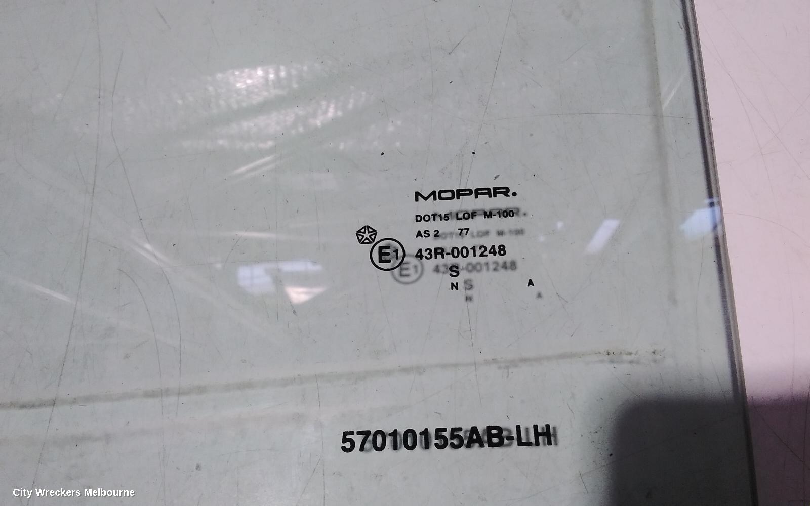 JEEP CHEROKEE LEFT FRONT DOOR WINDOW, KK, 02/2008 - 10/2012 - Image 2