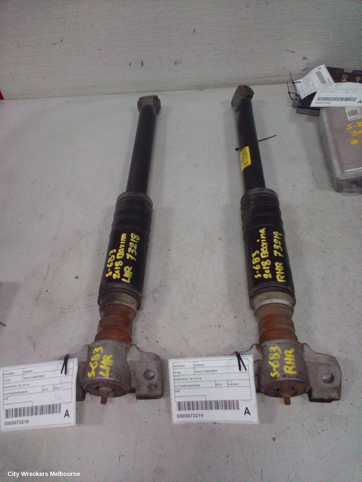 HOLDEN BARINA SHOCK ABSORBER, REAR (PAIR), TM, 09/2016 ONWARDS - Image 2