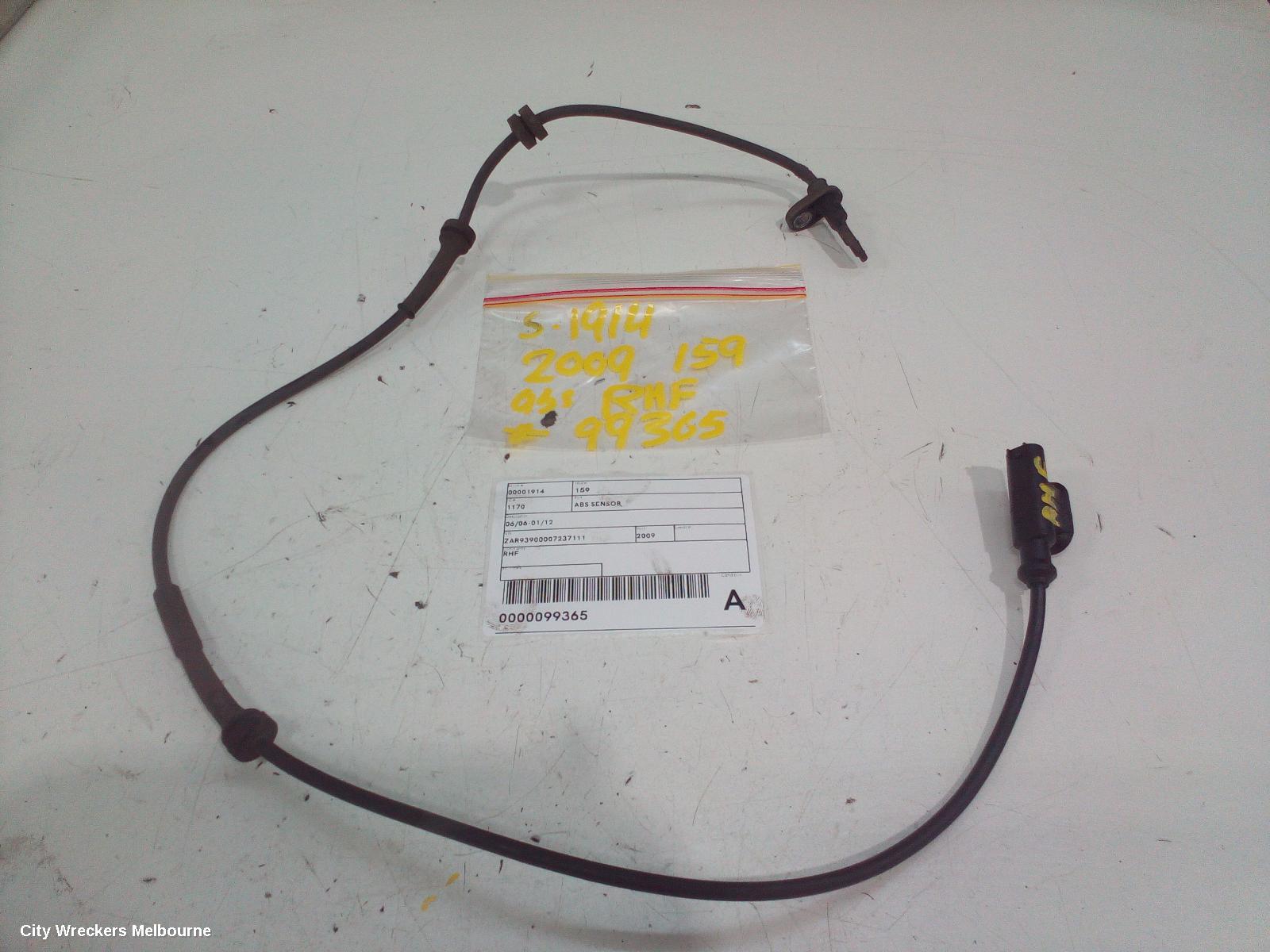 ALFA ROMEO 159 ABS SENSOR, 06/2006 - 01/2012 - Image 1