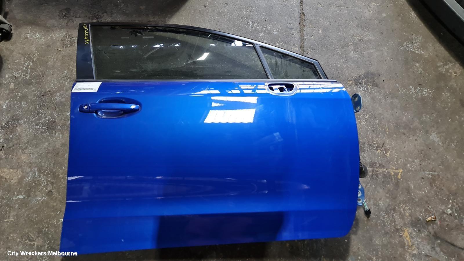 SUBARU WRX RIGHT FRONT DOOR, V1, 03/2014 - 10/2021 - Image 1