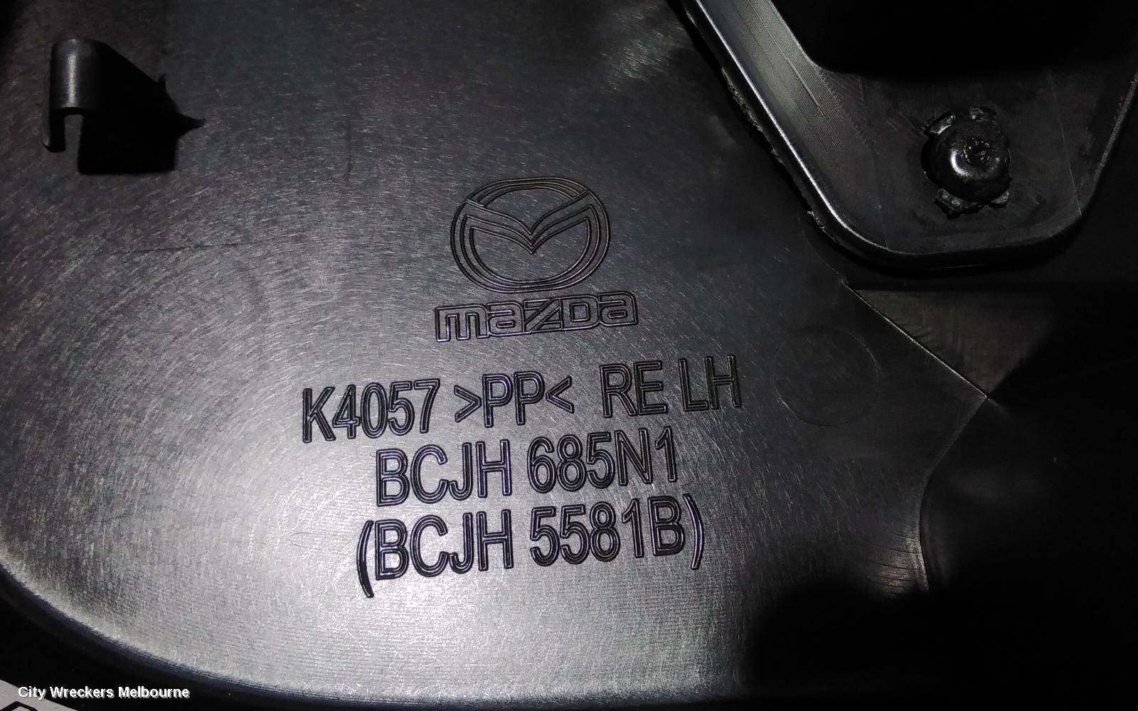MAZDA 3 DOOR TRIM, LH REAR, BP, 03/2019 ONWARDS - Image 1