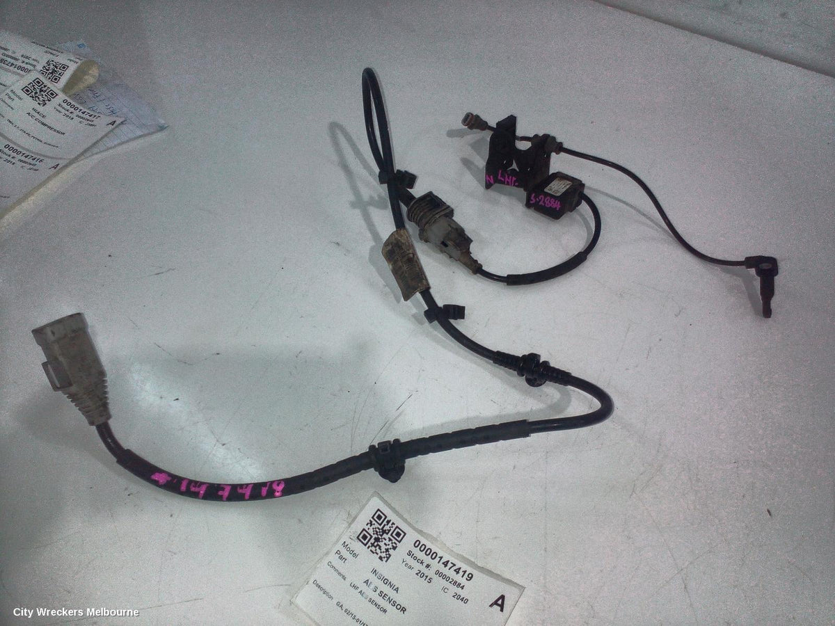 HOLDEN INSIGNIA ABS SENSOR, GA, 02/2015 - 01/2017 - Image 2