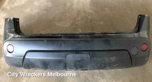 NISSAN DUALIS REAR BUMPER, J10, 5 SEATER TYPE, NON PARK SENSOR TYPE, 10/2007 - 05/2014 - Image 1